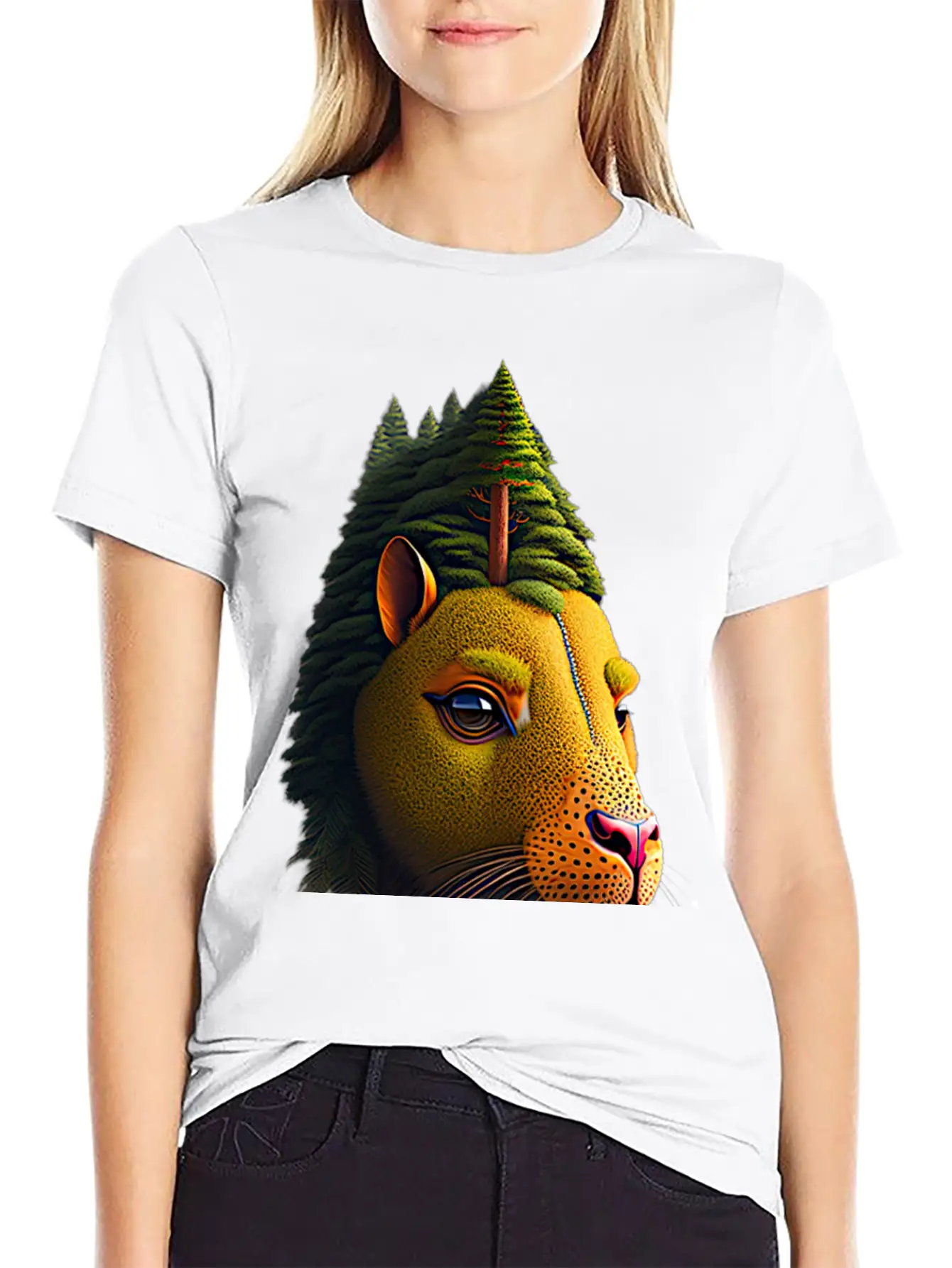 Nature Spirit Classic Fit Graphic Tee For Daily Comfort – Unisex Cotton Shirt