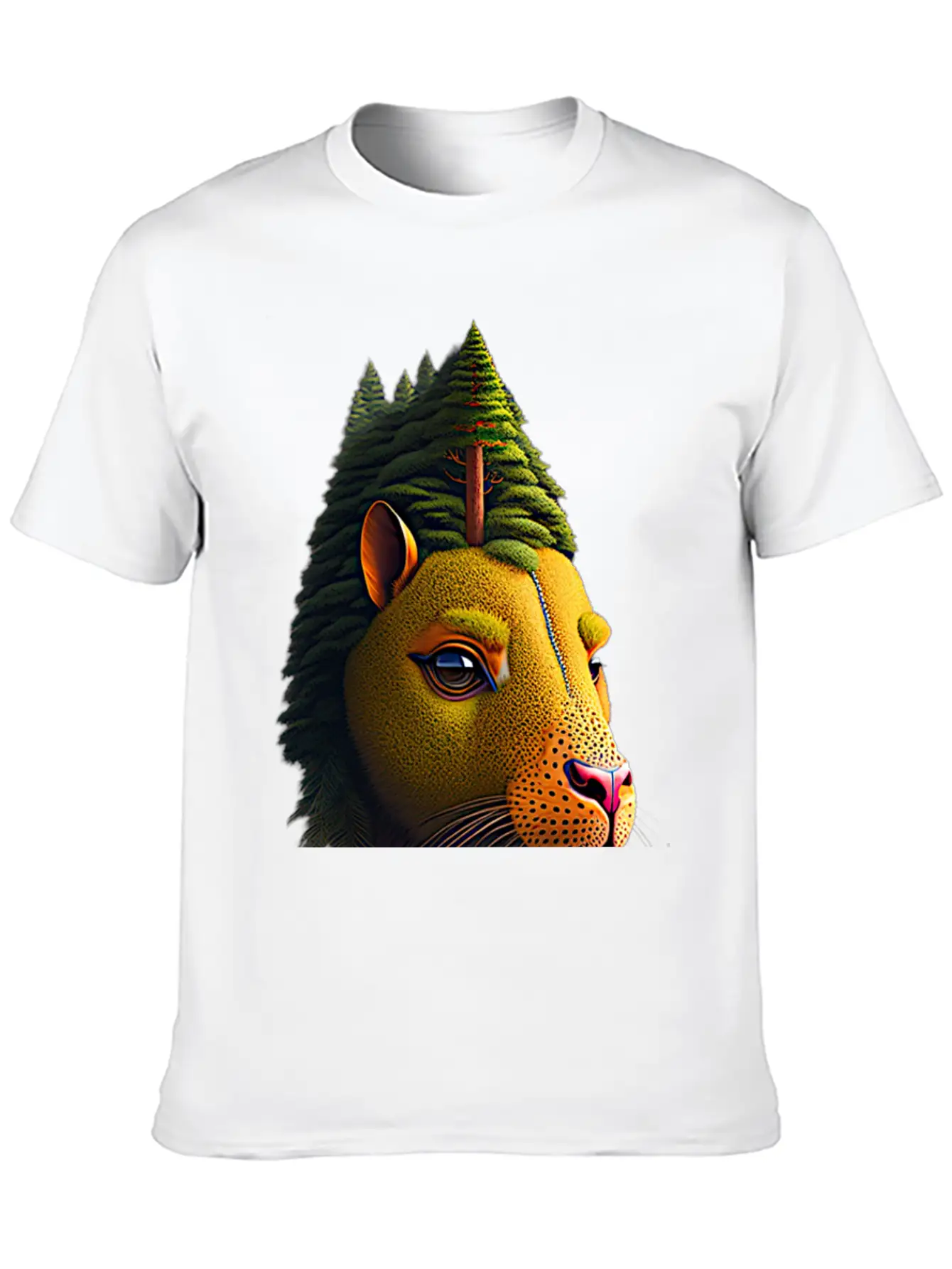 Nature Spirit Classic Fit Graphic Tee For Daily Comfort – Unisex Cotton Shirt