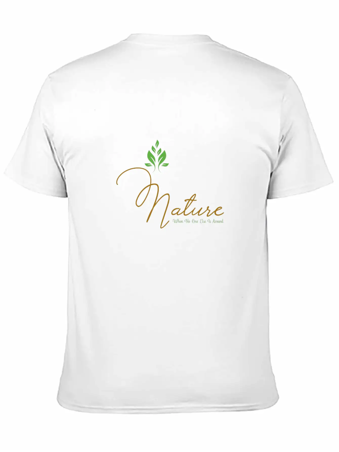 Nature Unisex Casual T-Shirt – Clean Design For Daily Comfort