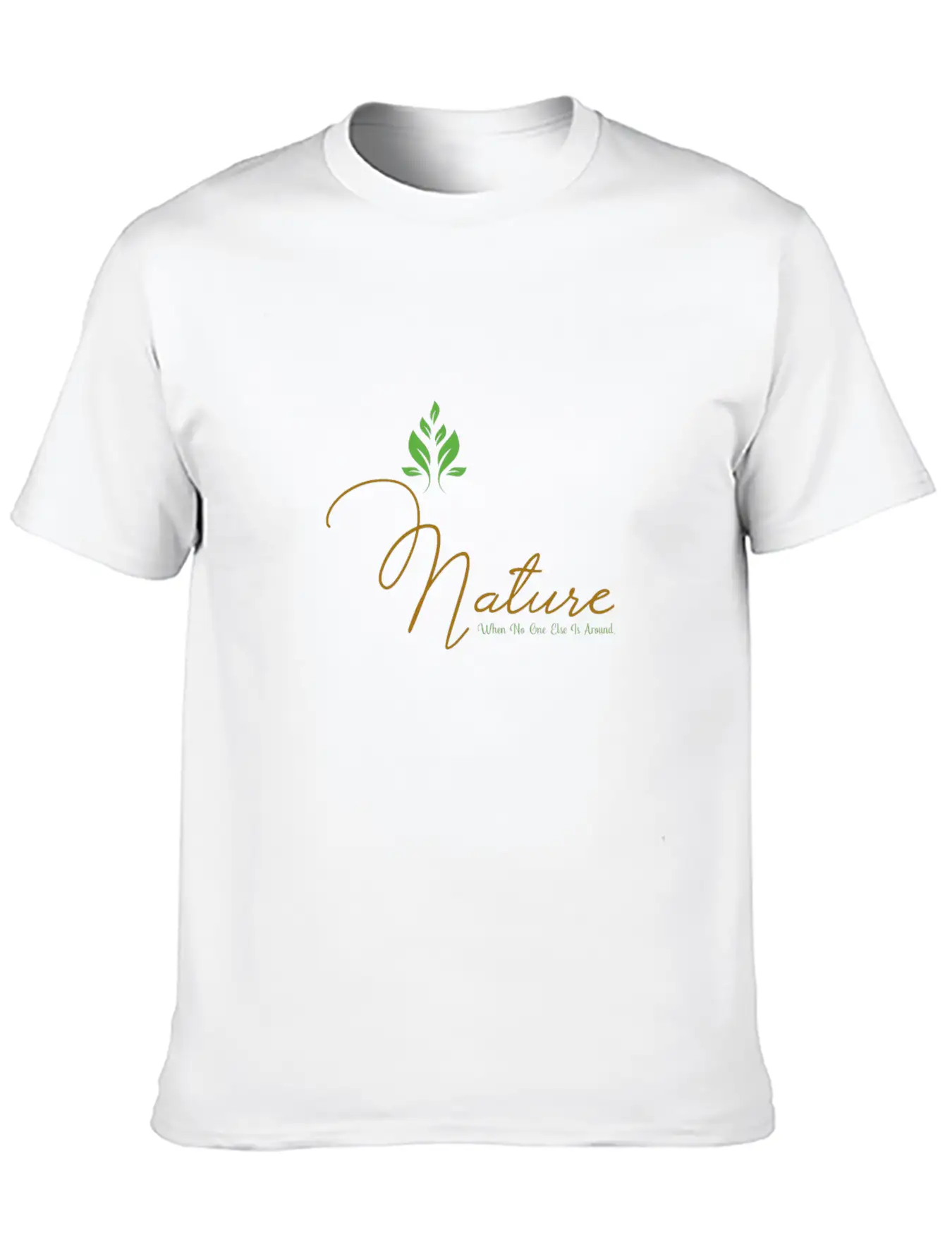 Nature Unisex Casual T-Shirt – Clean Design For Daily Comfort