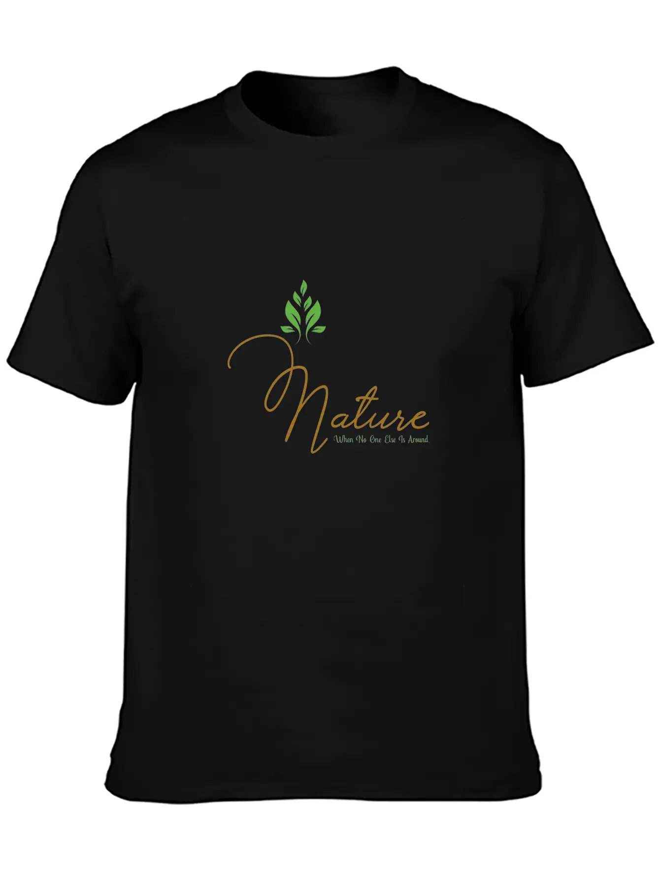 Nature Unisex Casual T-Shirt – Clean Design For Daily Comfort