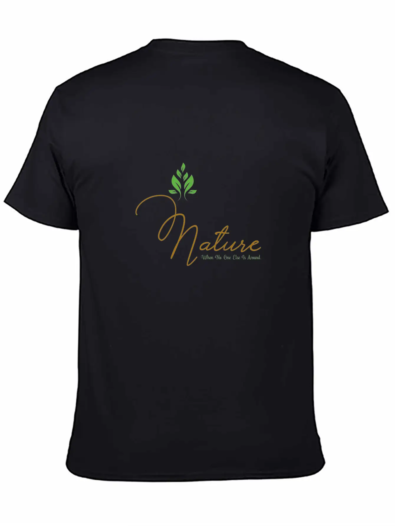 Nature Unisex Casual T-Shirt – Clean Design For Daily Comfort