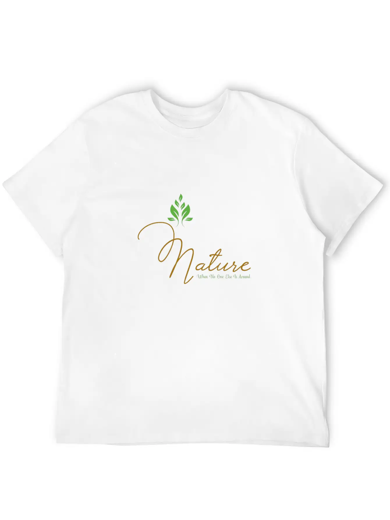 Nature Unisex Casual T-Shirt – Clean Design For Daily Comfort