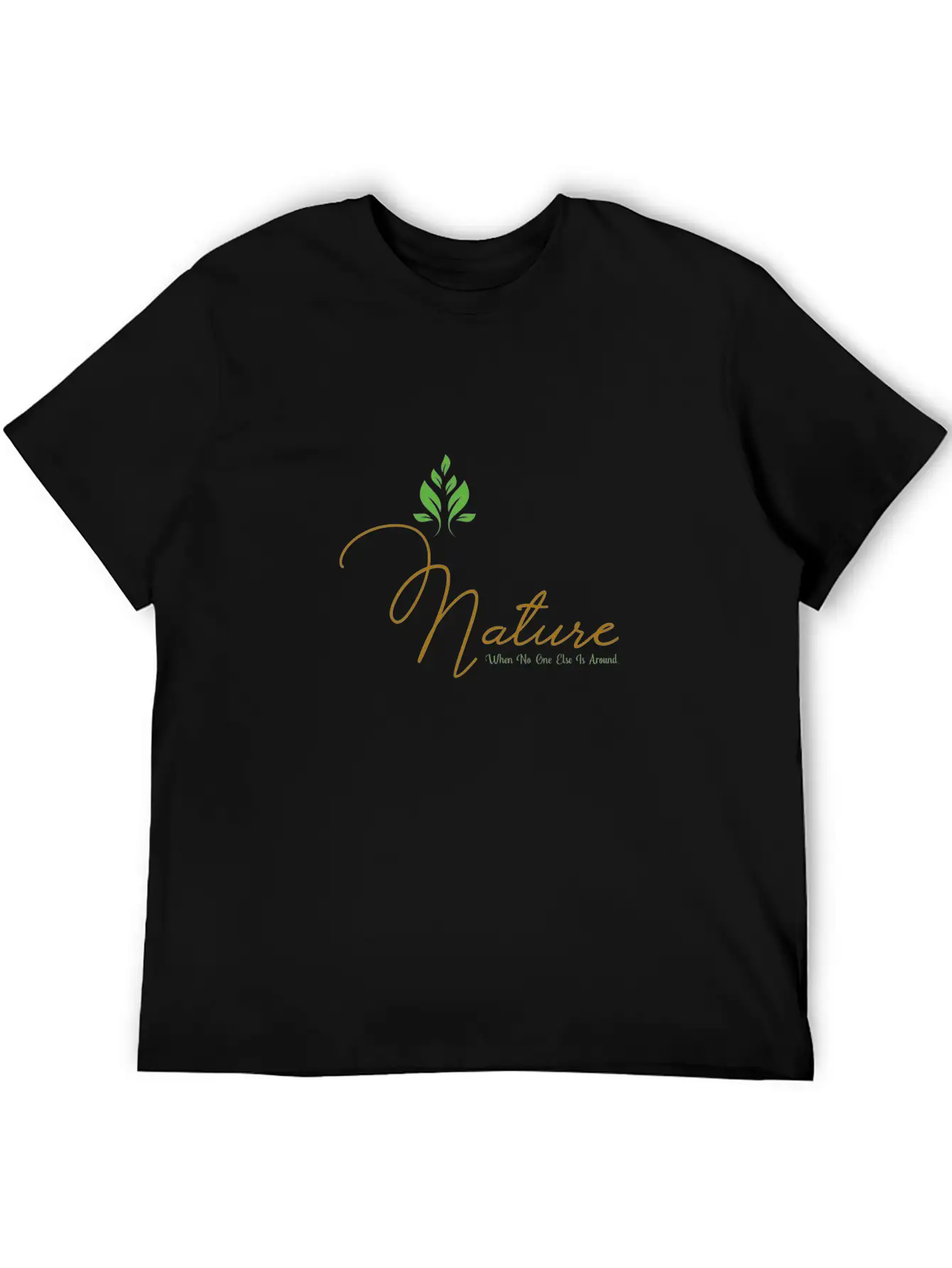 Nature Unisex Casual T-Shirt – Clean Design For Daily Comfort