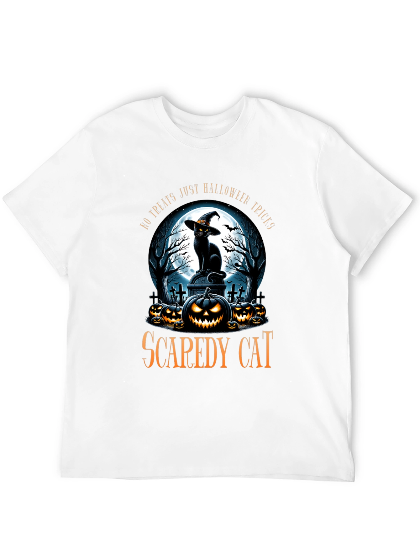 Scaredy Cat Halloween T-Shirt