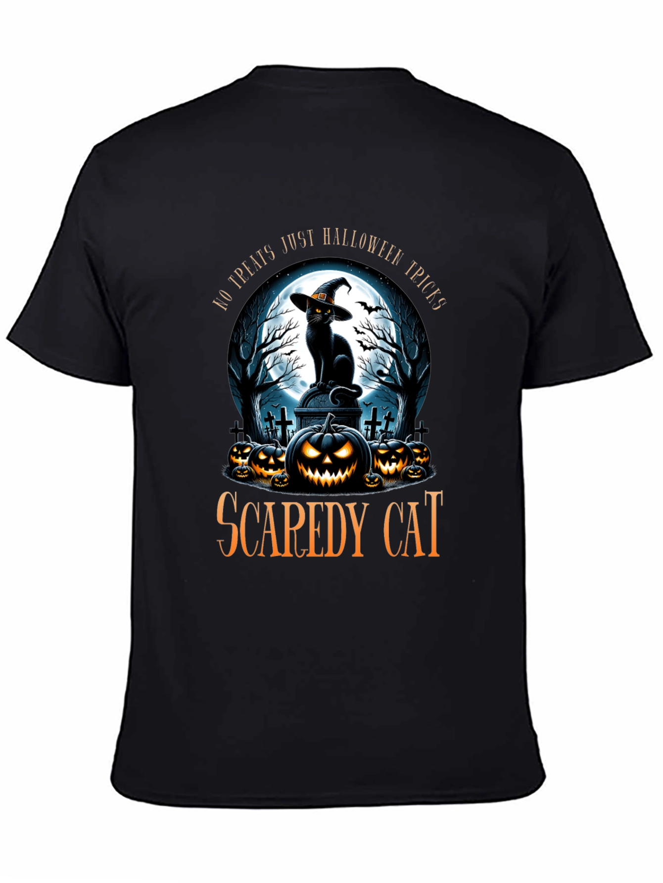 Scaredy Cat Halloween T-Shirt