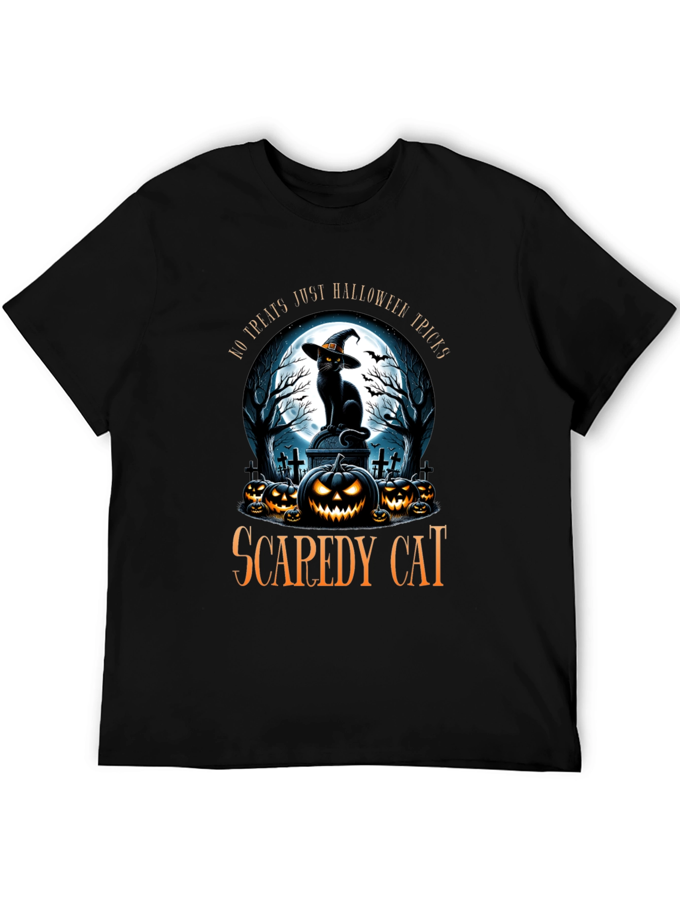 Scaredy Cat Halloween T-Shirt