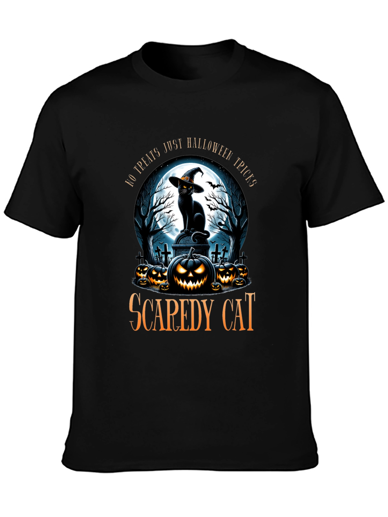 Scaredy Cat Halloween T-Shirt