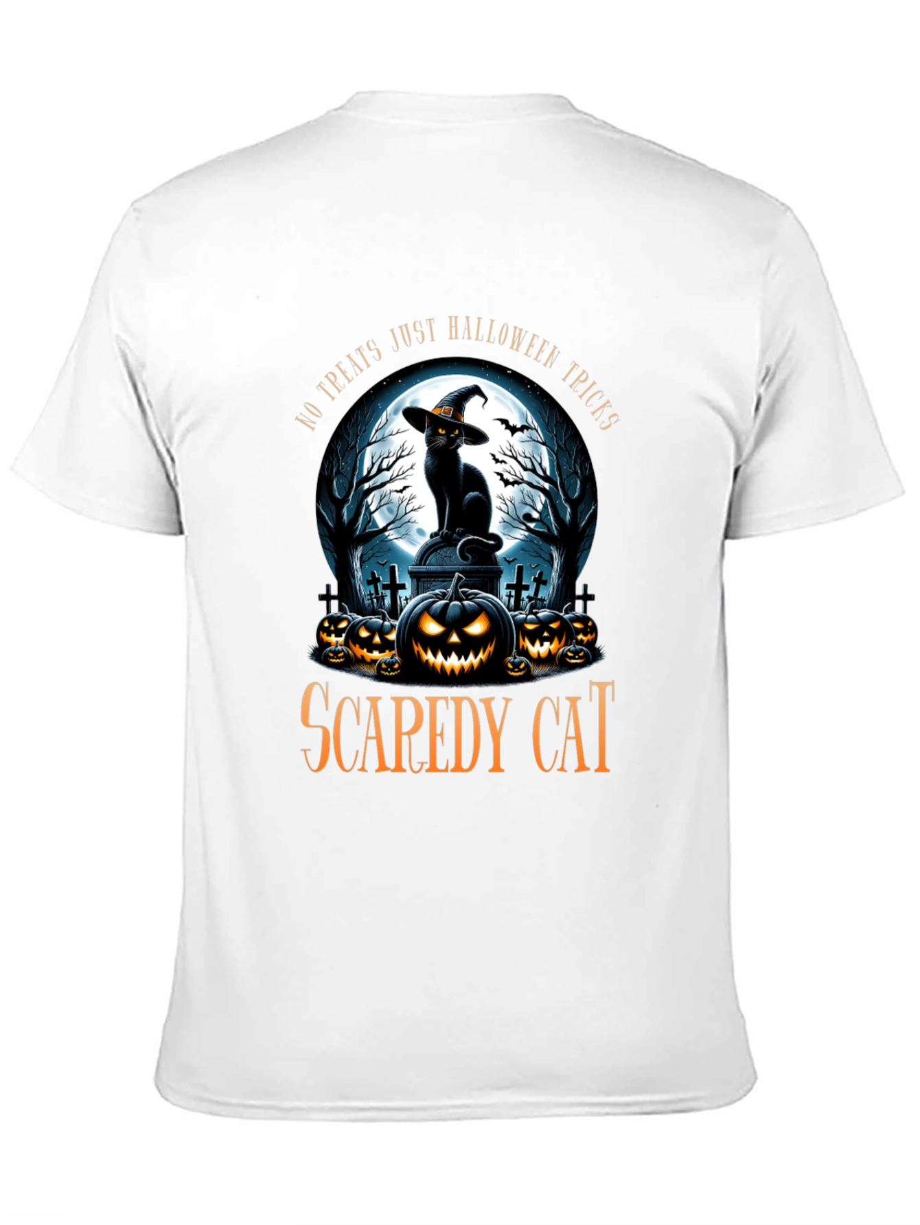 Scaredy Cat Halloween T-Shirt