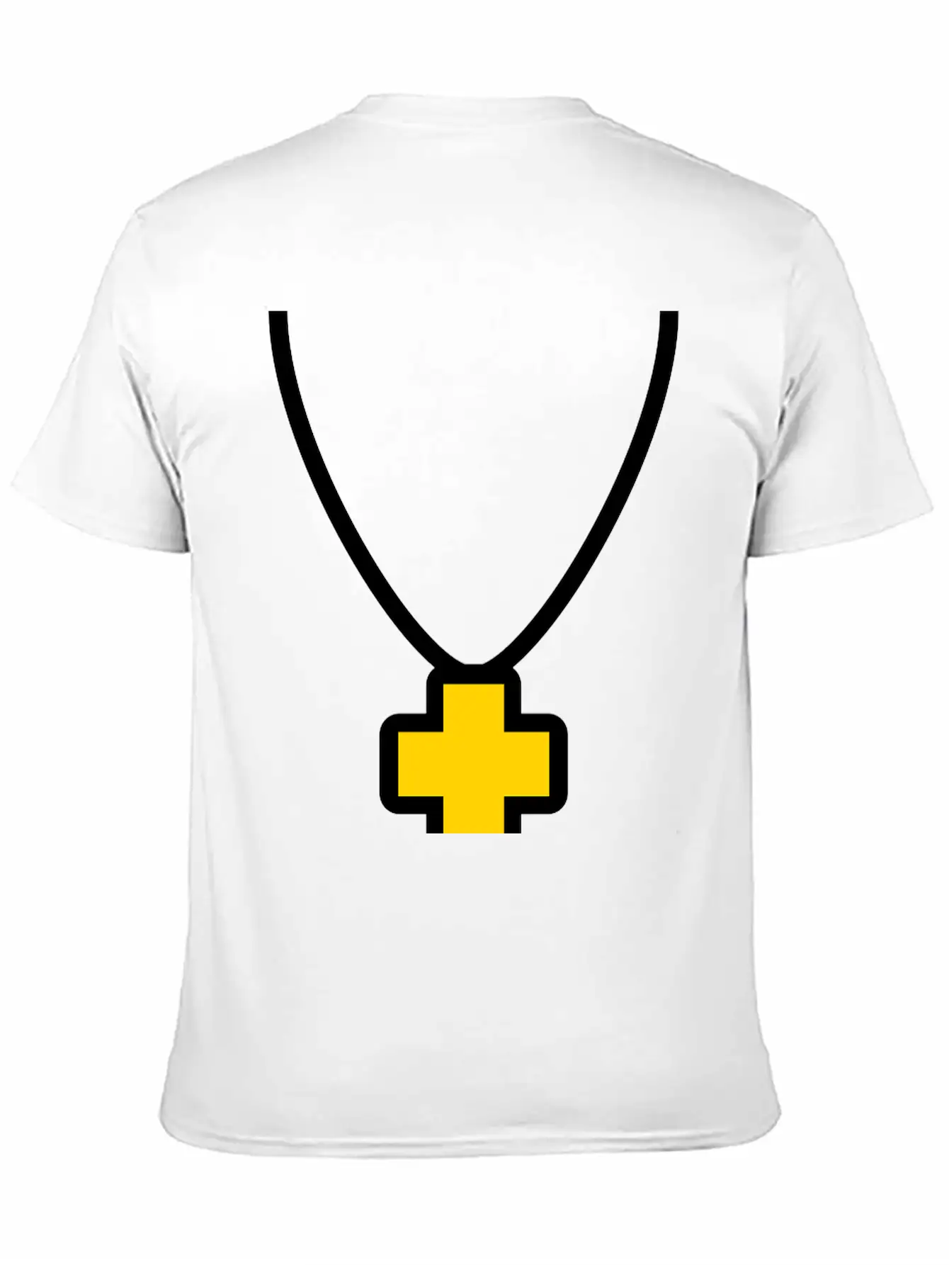 Necklace_cross_2c Essential Cotton Tee For Daily Outfits – Unisex Style