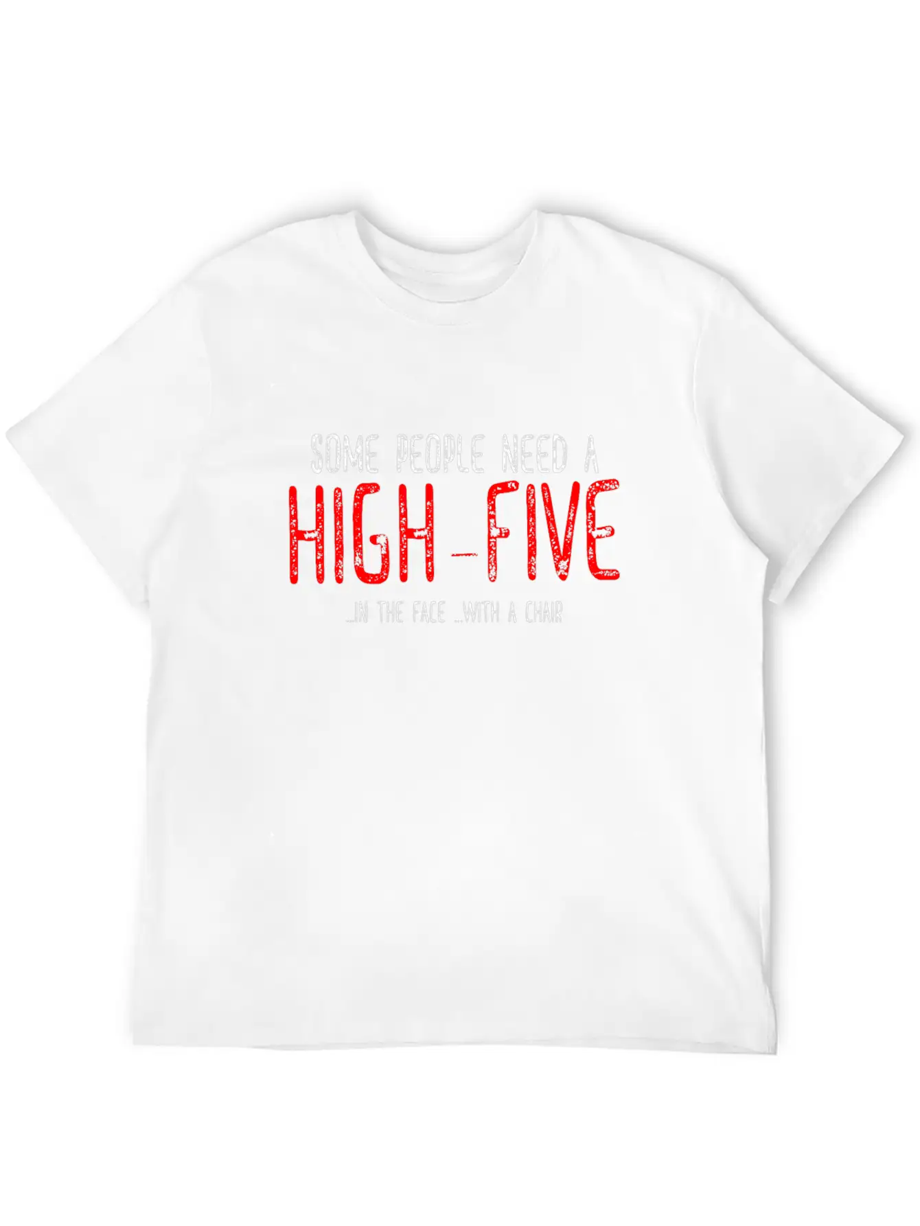 Need A High Five - Cuff, Slap, Hit Unisex Casual T-Shirt – Clean Design For Daily Comfort
