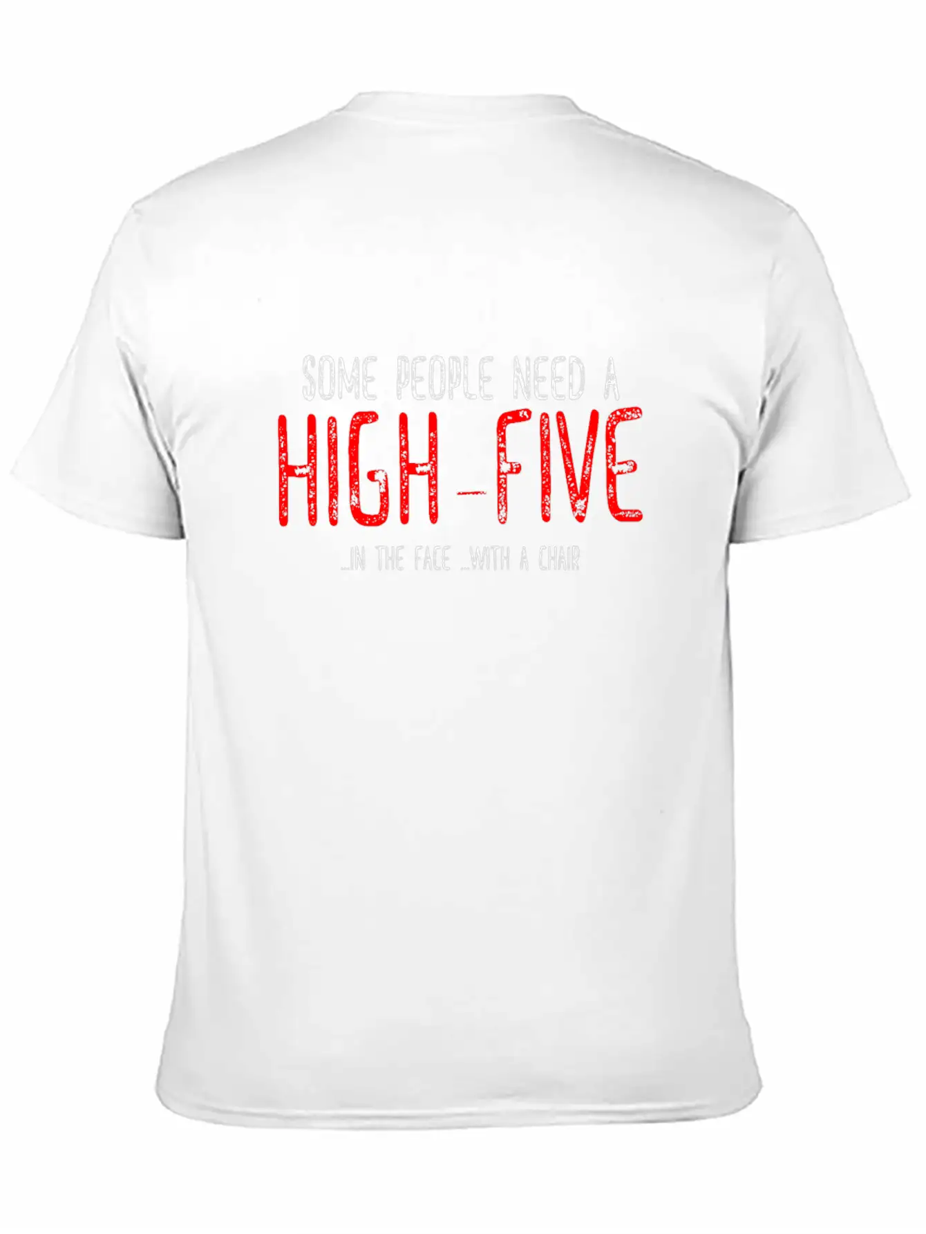 Need A High Five - Cuff, Slap, Hit Unisex Casual T-Shirt – Clean Design For Daily Comfort
