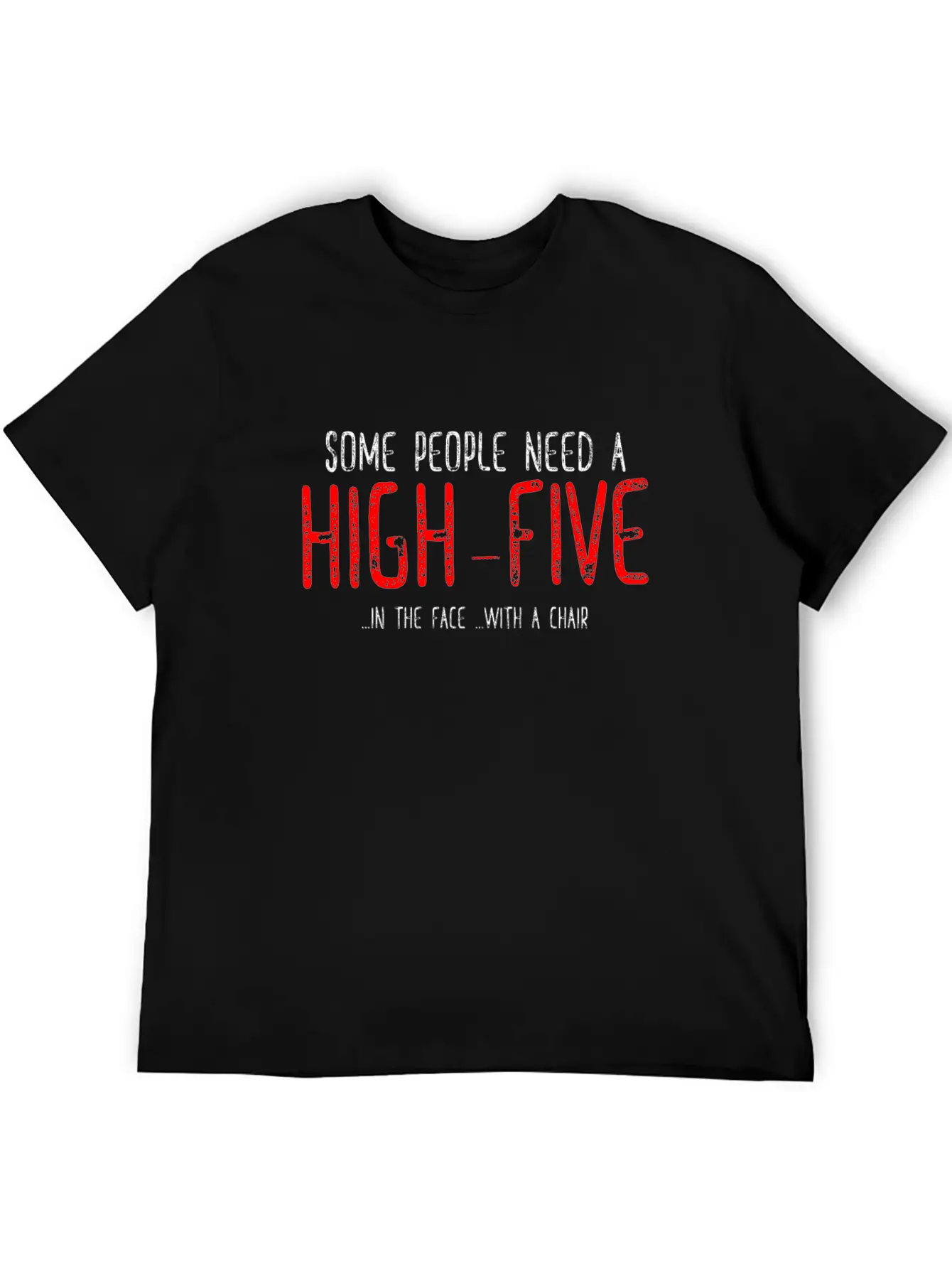 Need A High Five - Cuff, Slap, Hit Unisex Casual T-Shirt – Clean Design For Daily Comfort
