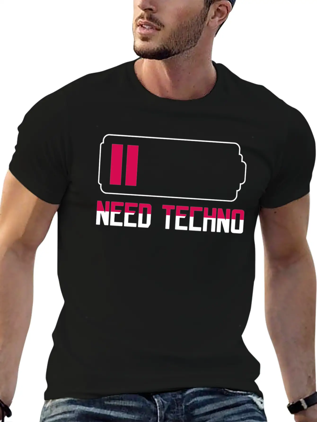 Need Techno Music Raver Modern Fit Casual T-Shirt – Clean And Versatile Design