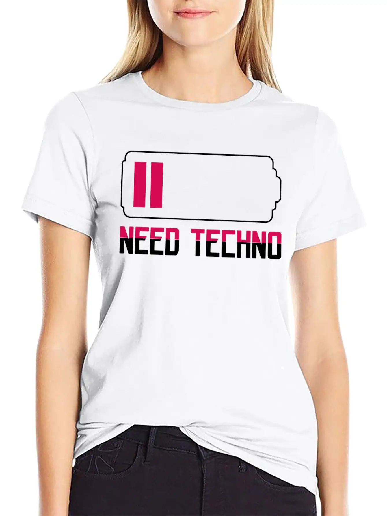 Need Techno Music Raver Modern Fit Casual T-Shirt – Clean And Versatile Design