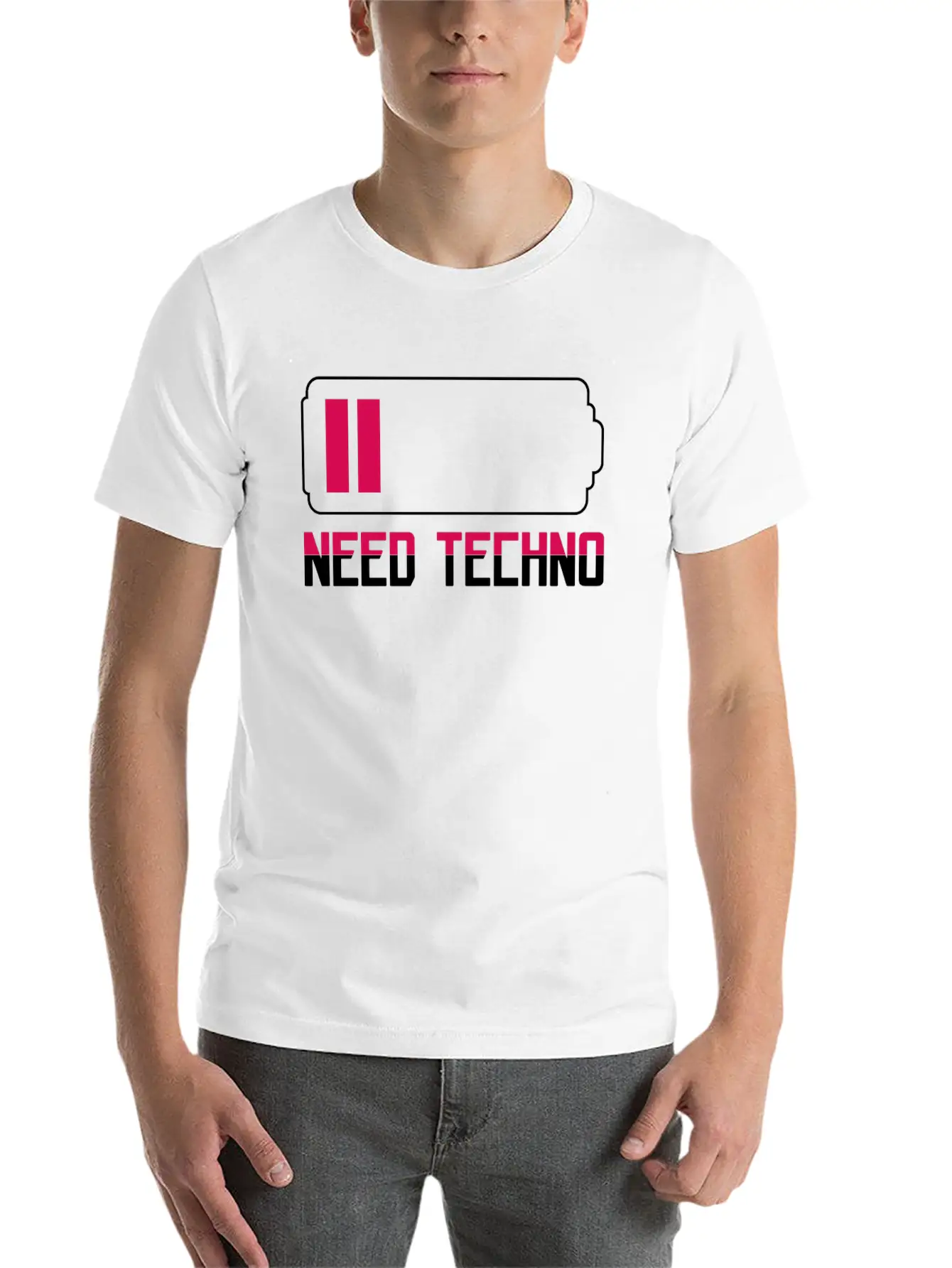 Need Techno Music Raver Modern Fit Casual T-Shirt – Clean And Versatile Design