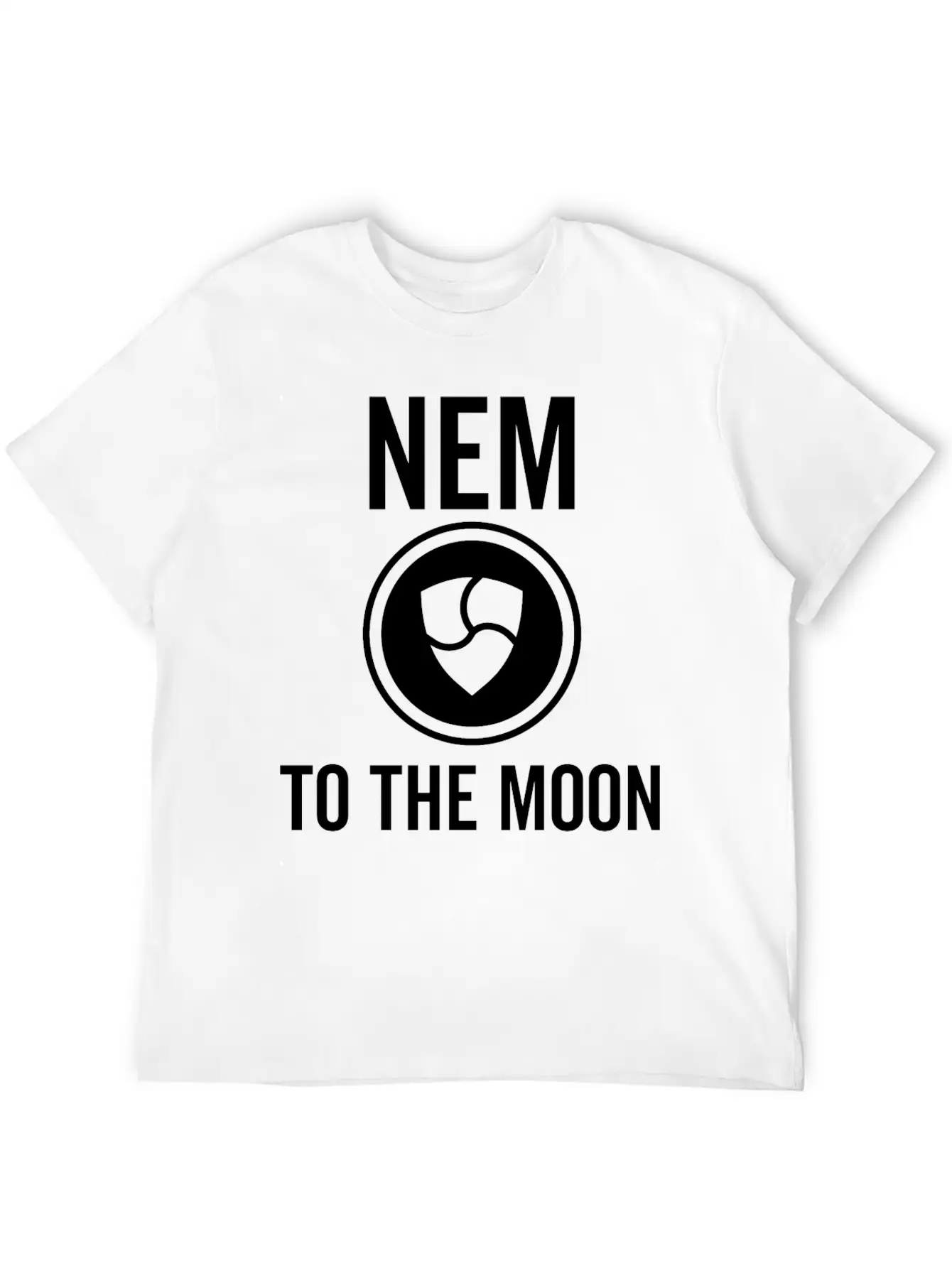 Nem To The Moon Comfortable Minimalist Graphic Tee – Summer Style Essential