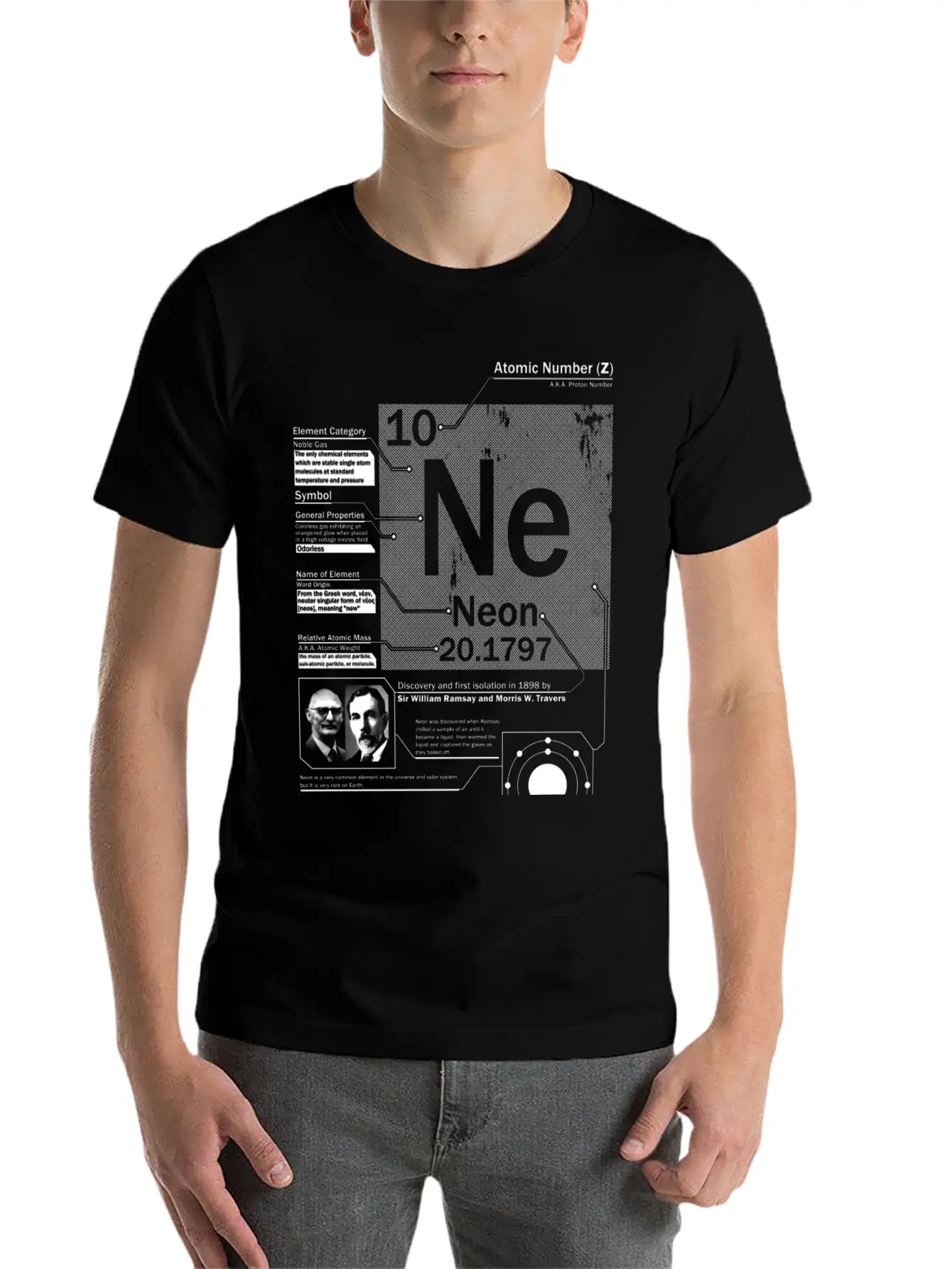 Neon NE 10 Element T Shirt Soft Cotton Short Sleeve Tee – Unisex Wardrobe Staple