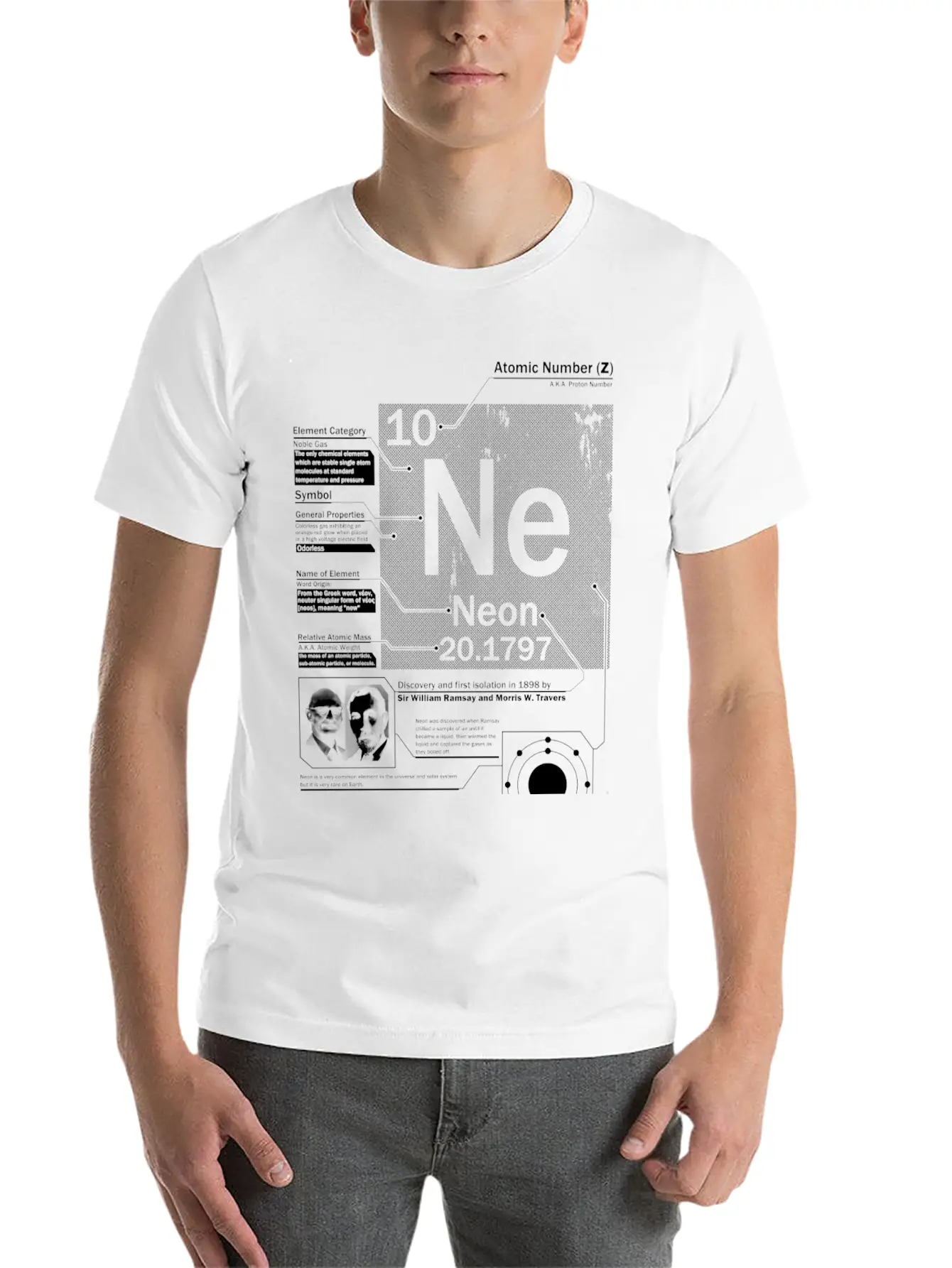 Neon NE 10 Element T Shirt Soft Cotton Short Sleeve Tee – Unisex Wardrobe Staple