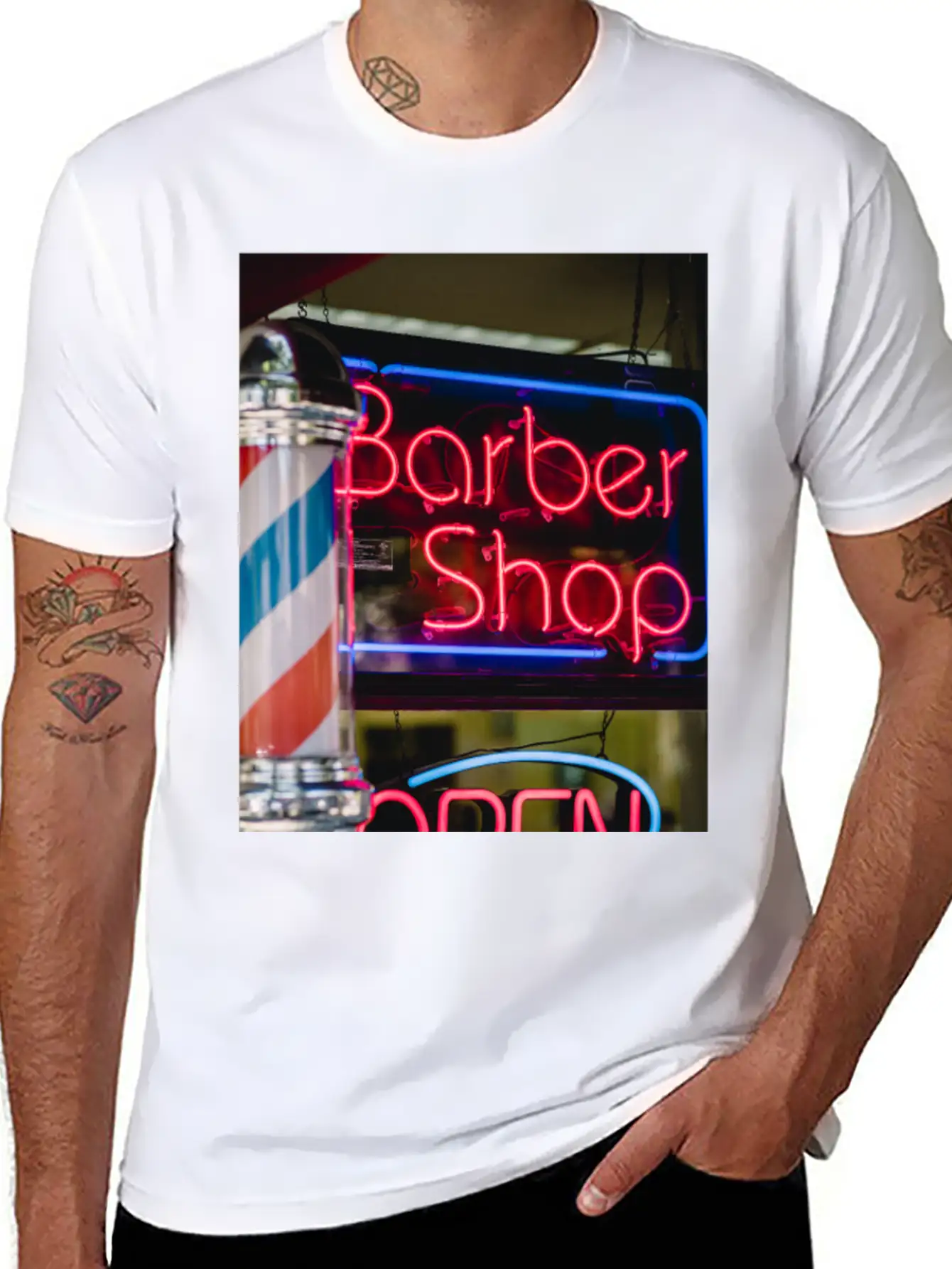 Neon Sign Love 811 Lightweight Cotton T-Shirt – Daily Comfort Graphic Shirt