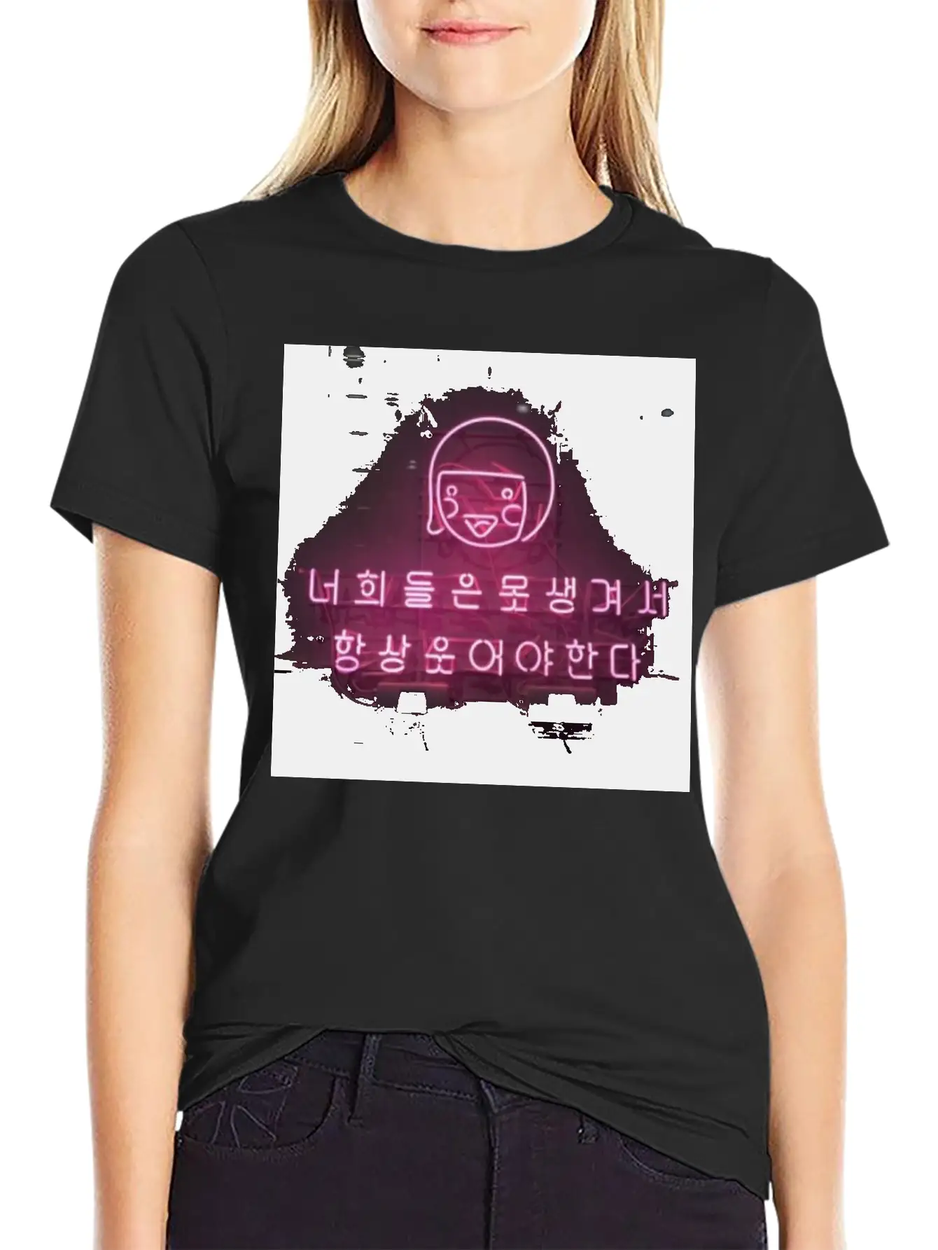 Neon Sign Unisex Casual T-Shirt – Clean Design For Daily Comfort