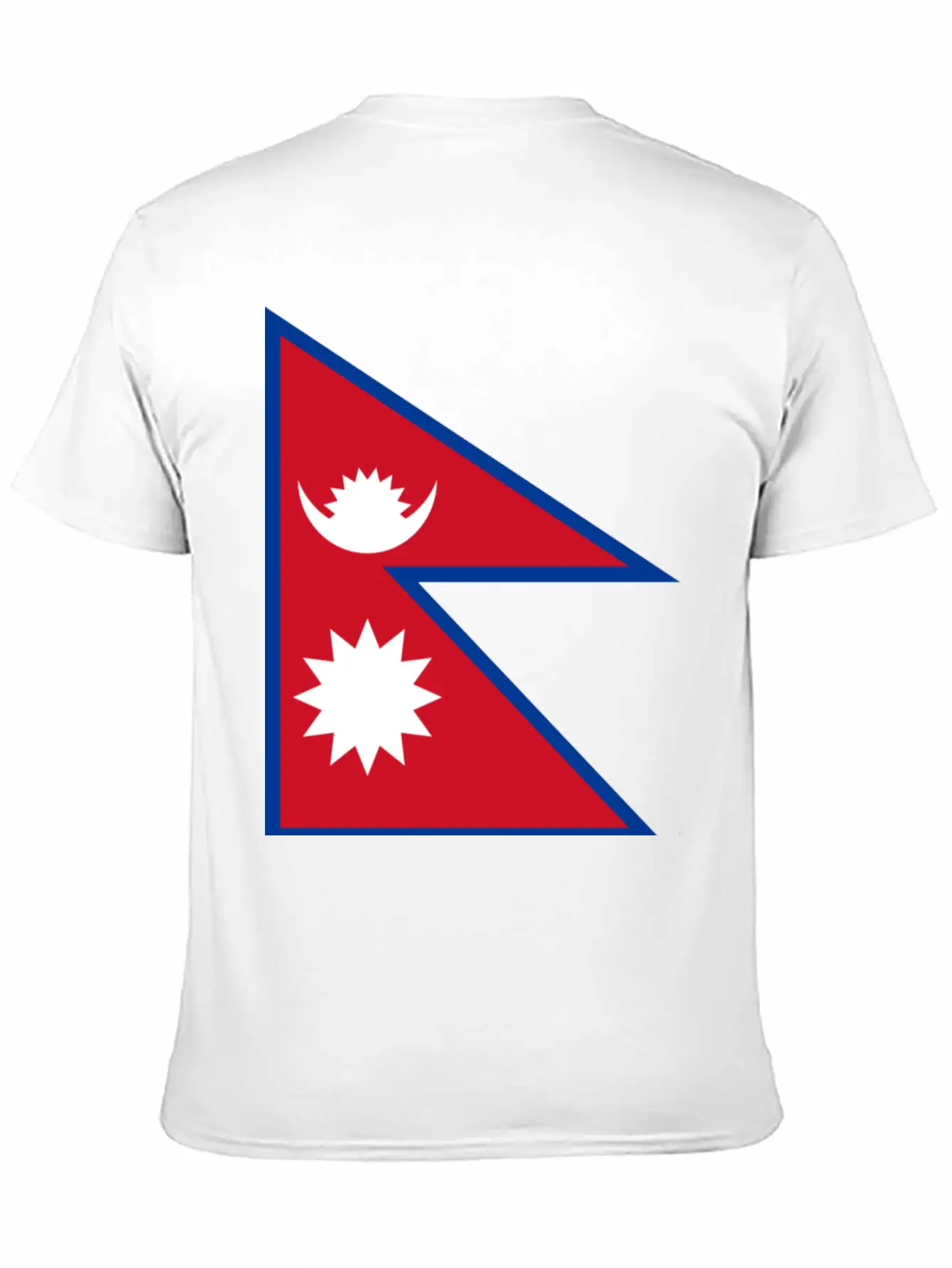 Nepal Flag Unisex Casual T-Shirt – Clean Design For Daily Comfort