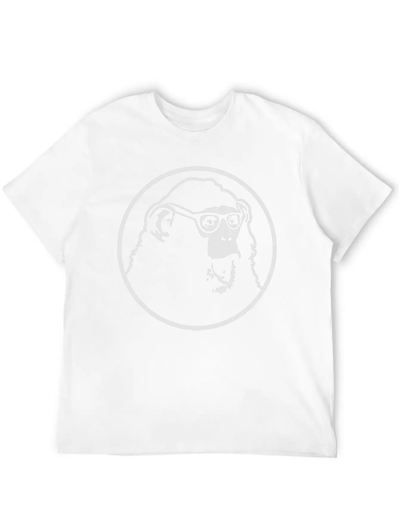 Nerd Ape With Glasses Comfortable Minimalist Graphic Tee – Summer Style Essential