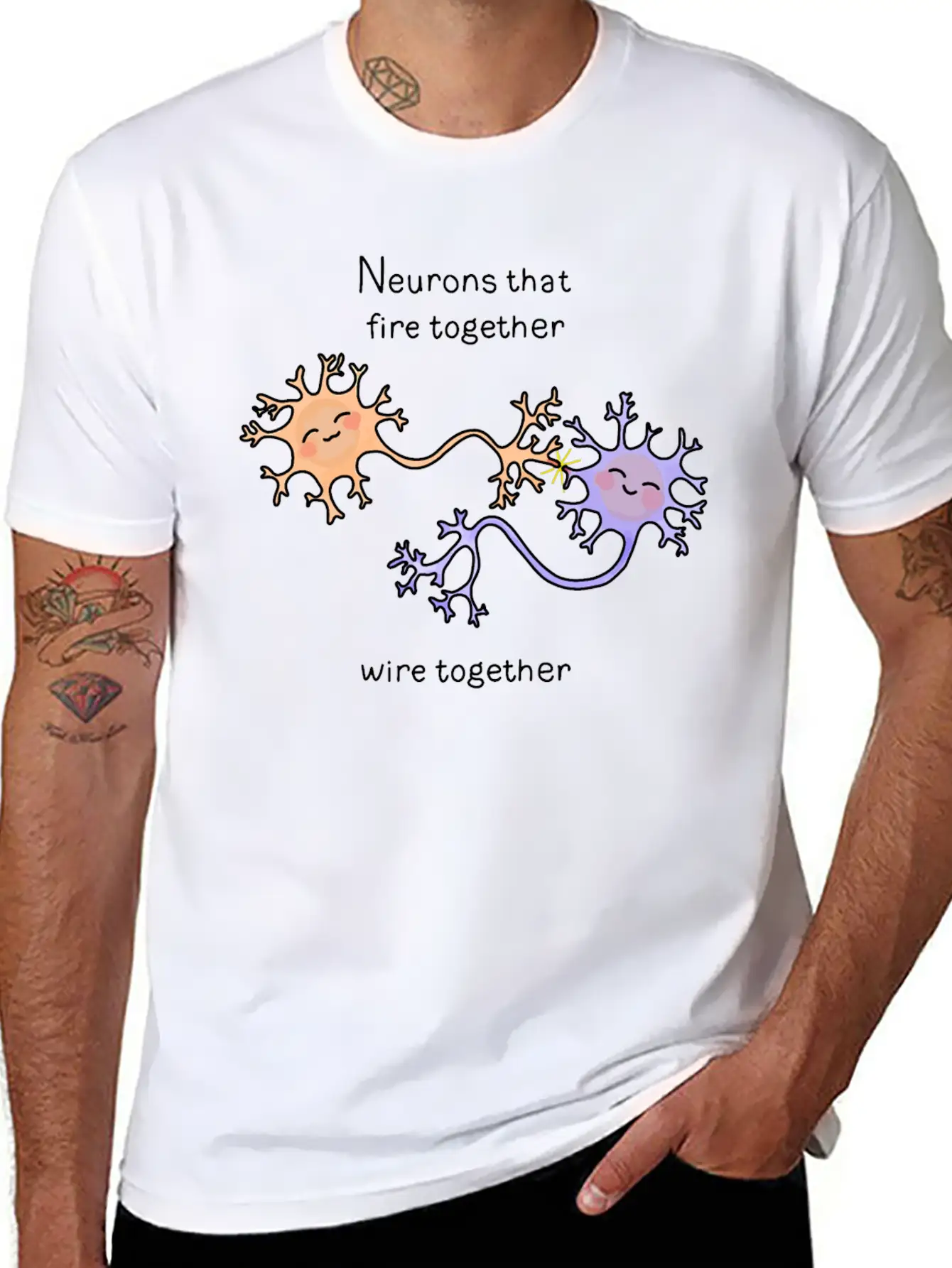 Neurons Relaxed Everyday Tee – Lightweight And Durable Cotton
