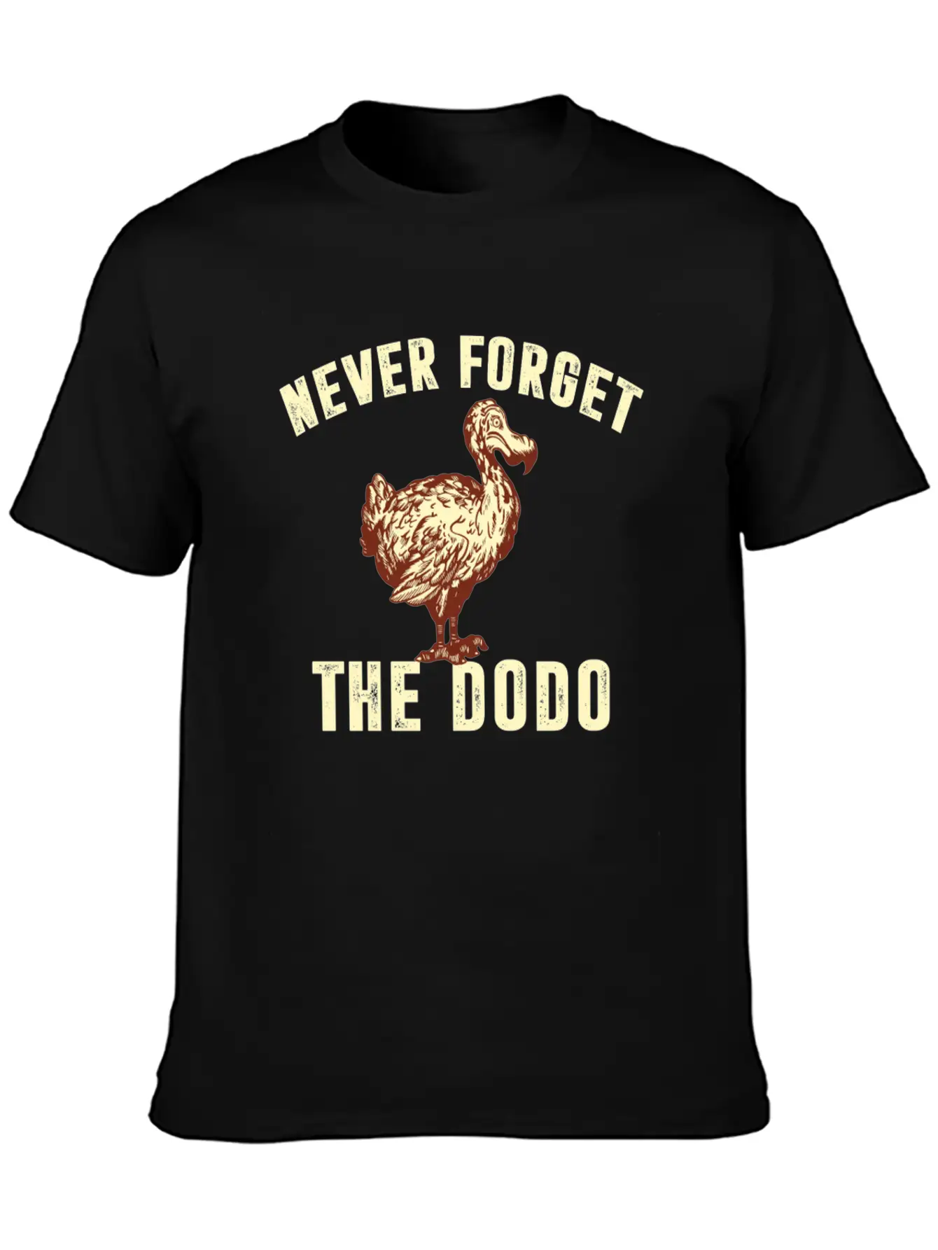 Never Forget The Dodo Don't Forget The Dodo Bird Unisex Casual T-Shirt – Clean Design For Daily Comfort