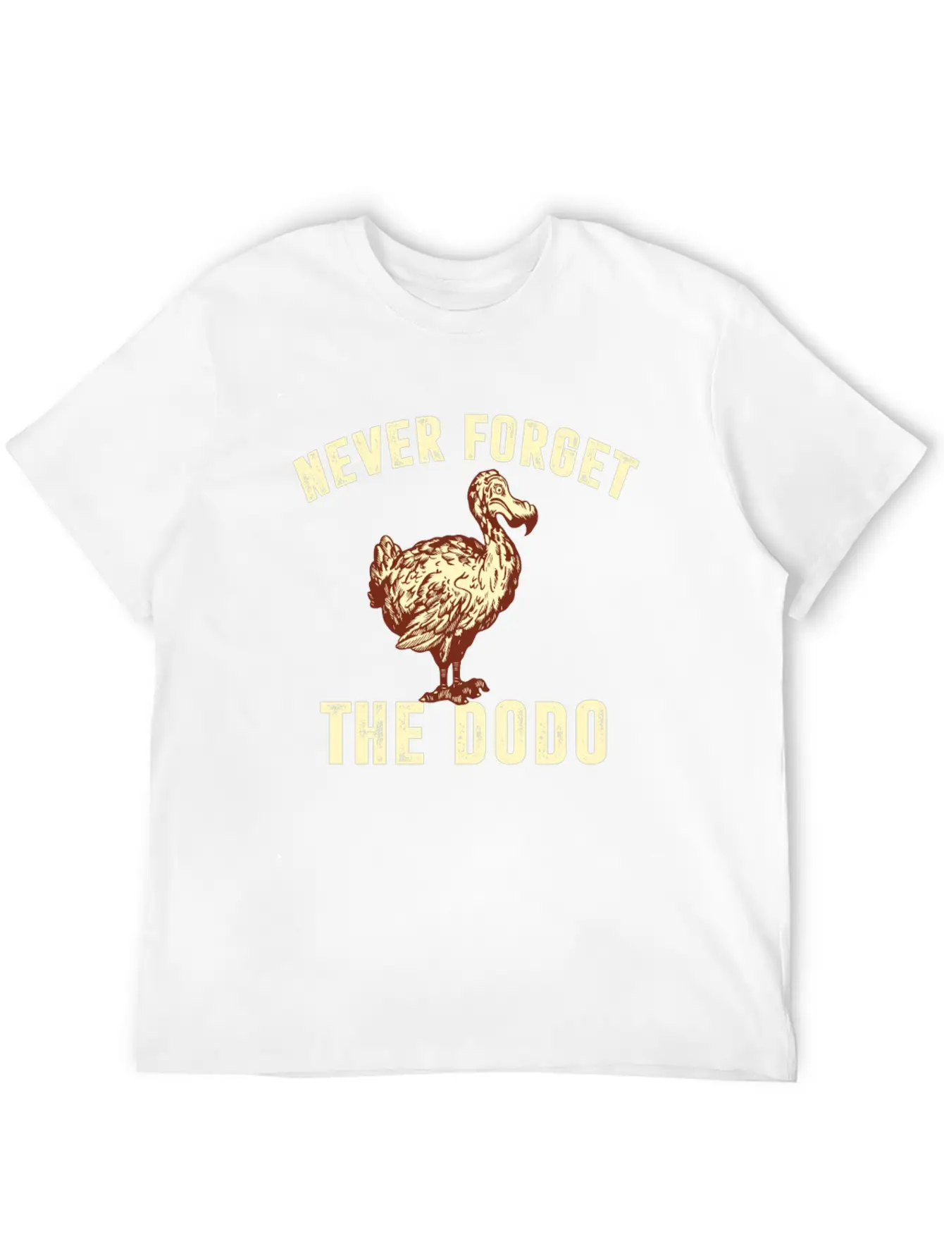 Never Forget The Dodo Don't Forget The Dodo Bird Unisex Casual T-Shirt – Clean Design For Daily Comfort