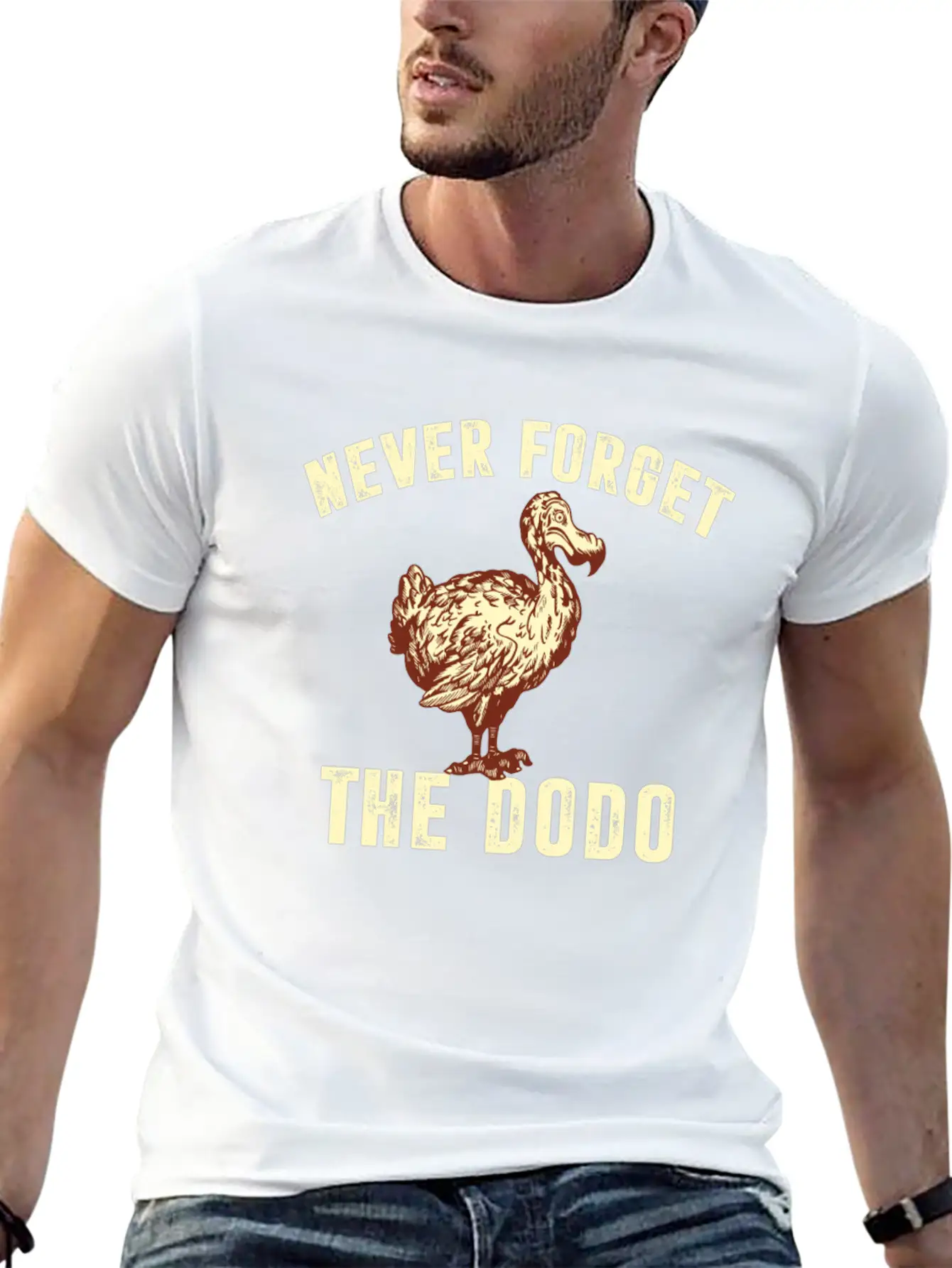 Never Forget The Dodo Don't Forget The Dodo Bird Unisex Casual T-Shirt – Clean Design For Daily Comfort