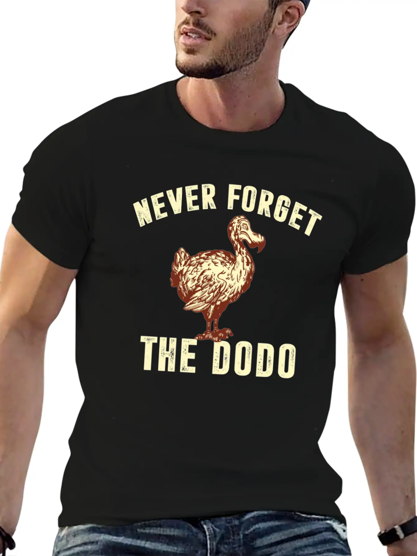 Never Forget The Dodo Don't Forget The Dodo Bird Unisex Casual T-Shirt – Clean Design For Daily Comfort