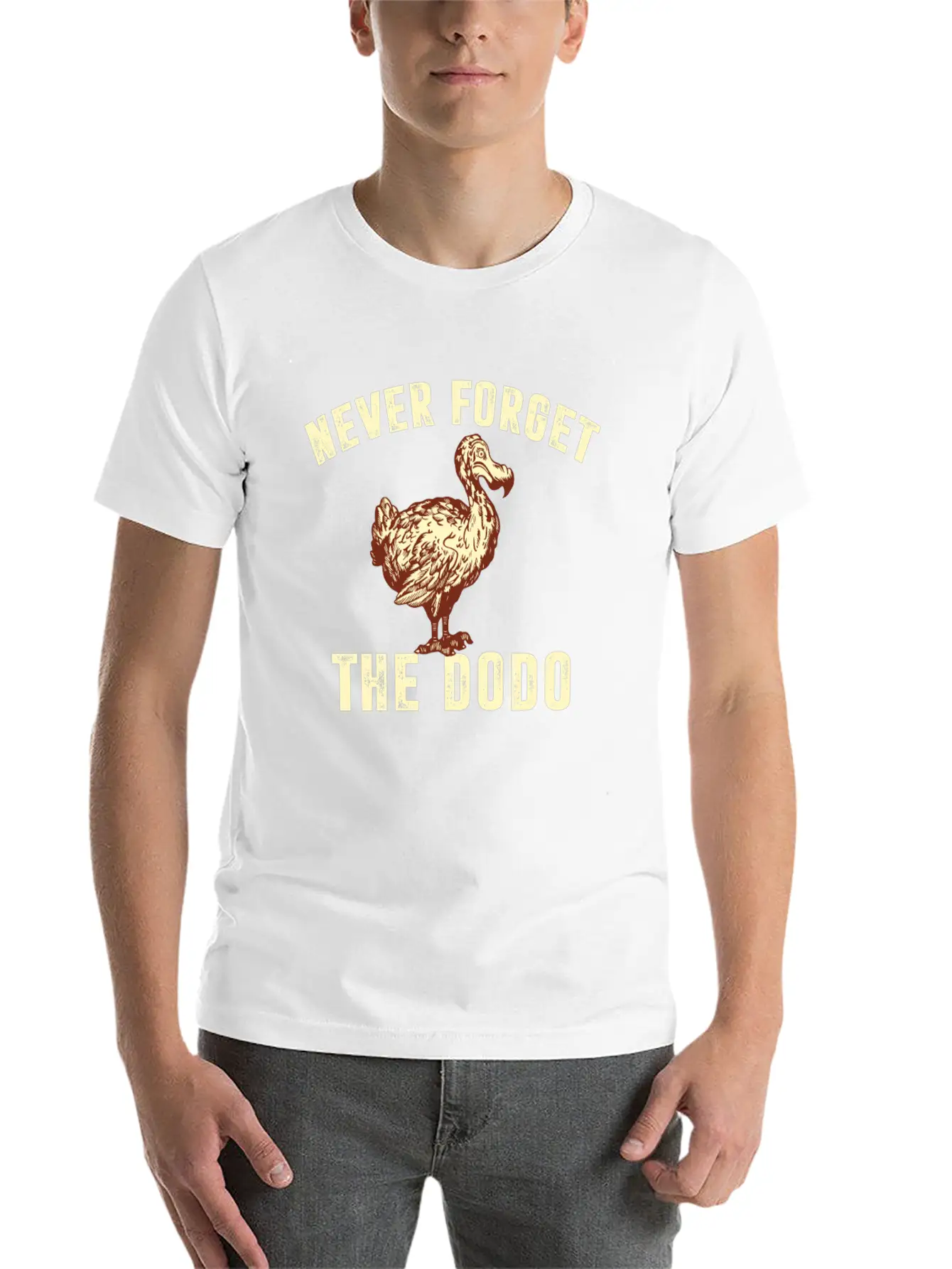 Never Forget The Dodo Don't Forget The Dodo Bird Unisex Casual T-Shirt – Clean Design For Daily Comfort