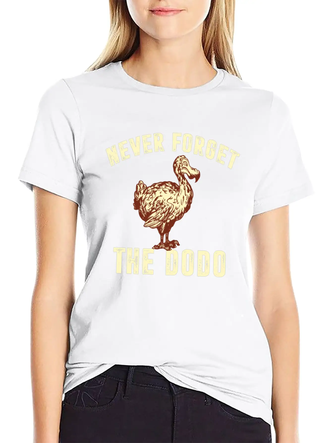 Never Forget The Dodo Don't Forget The Dodo Bird Unisex Casual T-Shirt – Clean Design For Daily Comfort
