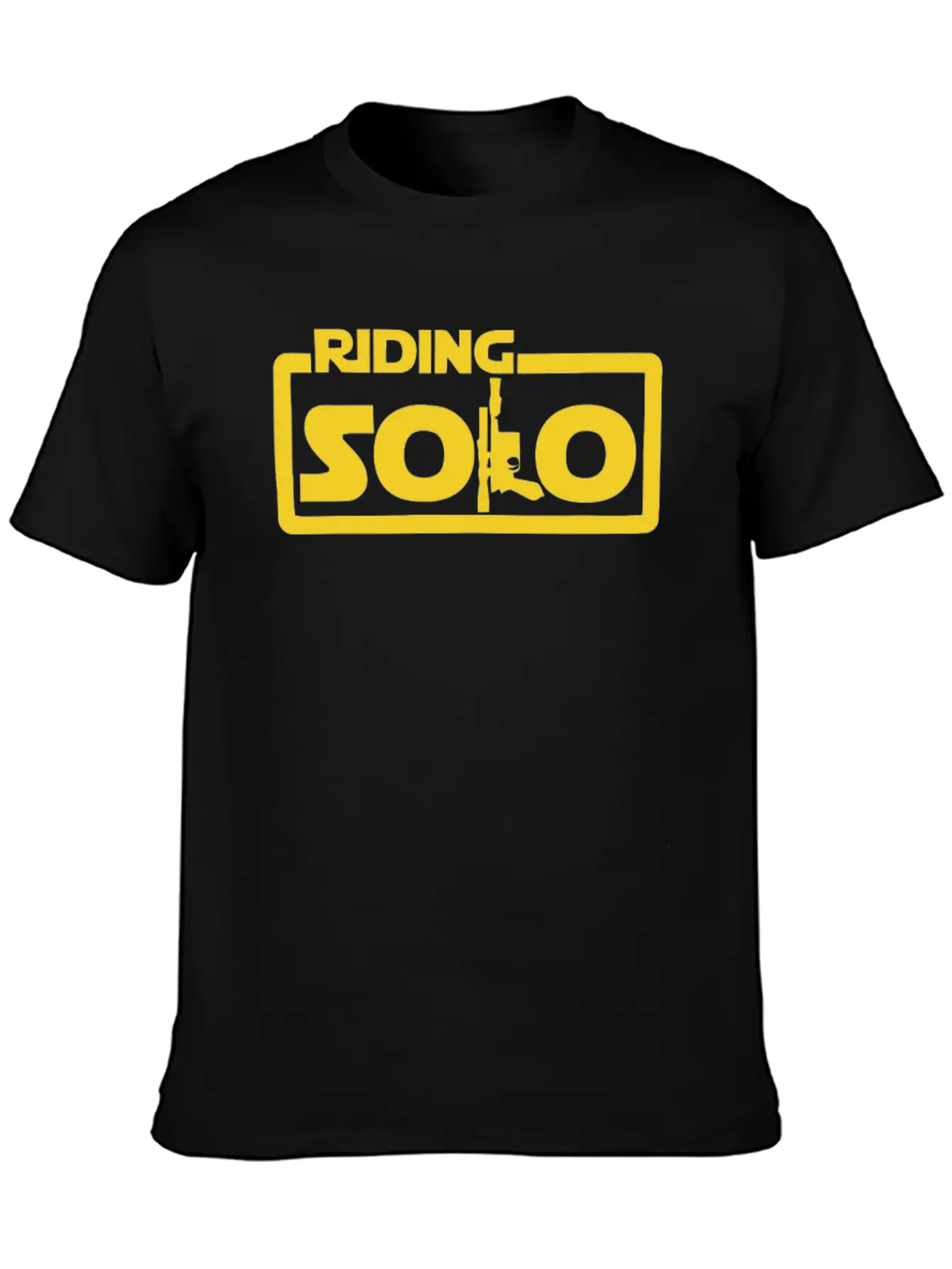 New Design Riding Solo Best Seller Lightweight Cotton T-Shirt – Daily Comfort Graphic Shirt
