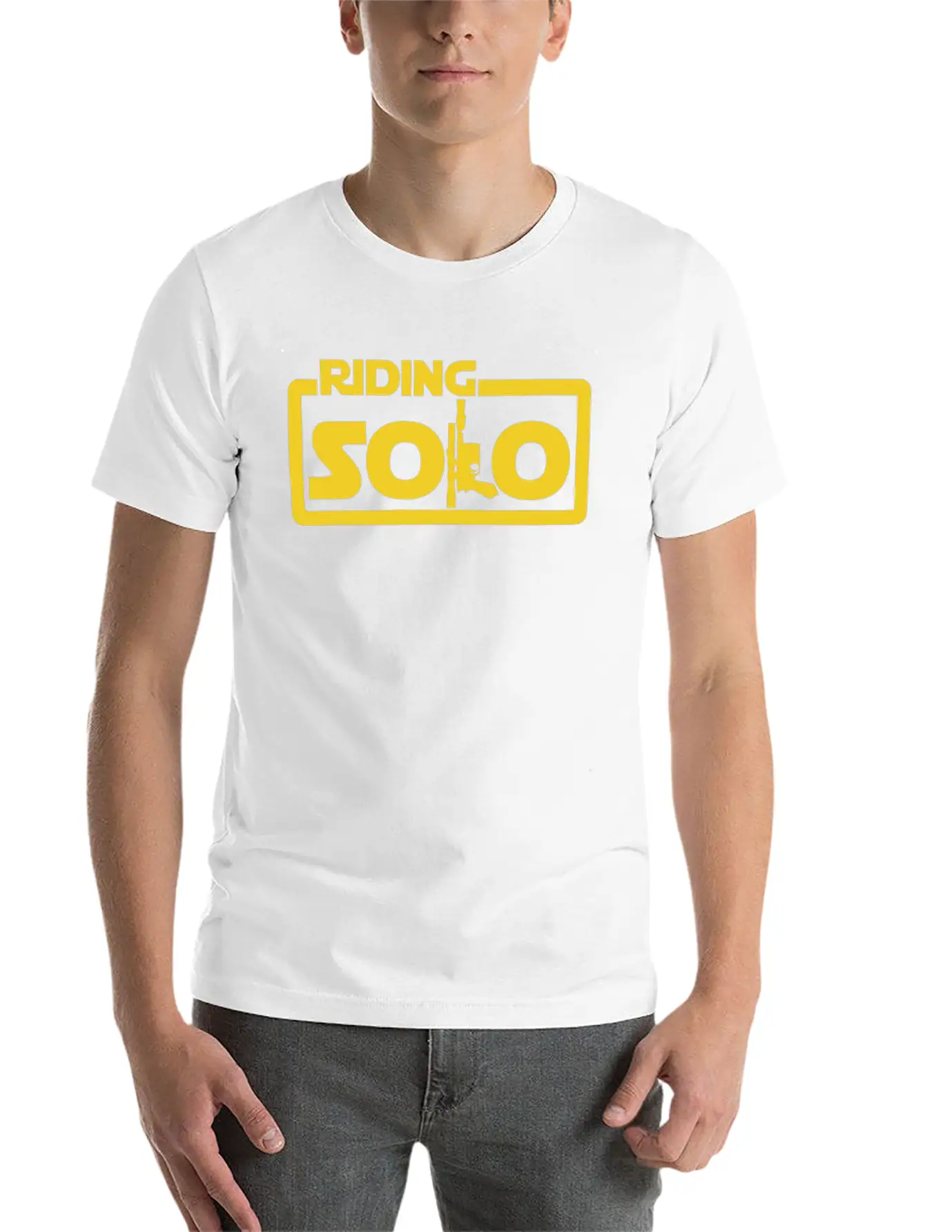 New Design Riding Solo Best Seller Lightweight Cotton T-Shirt – Daily Comfort Graphic Shirt