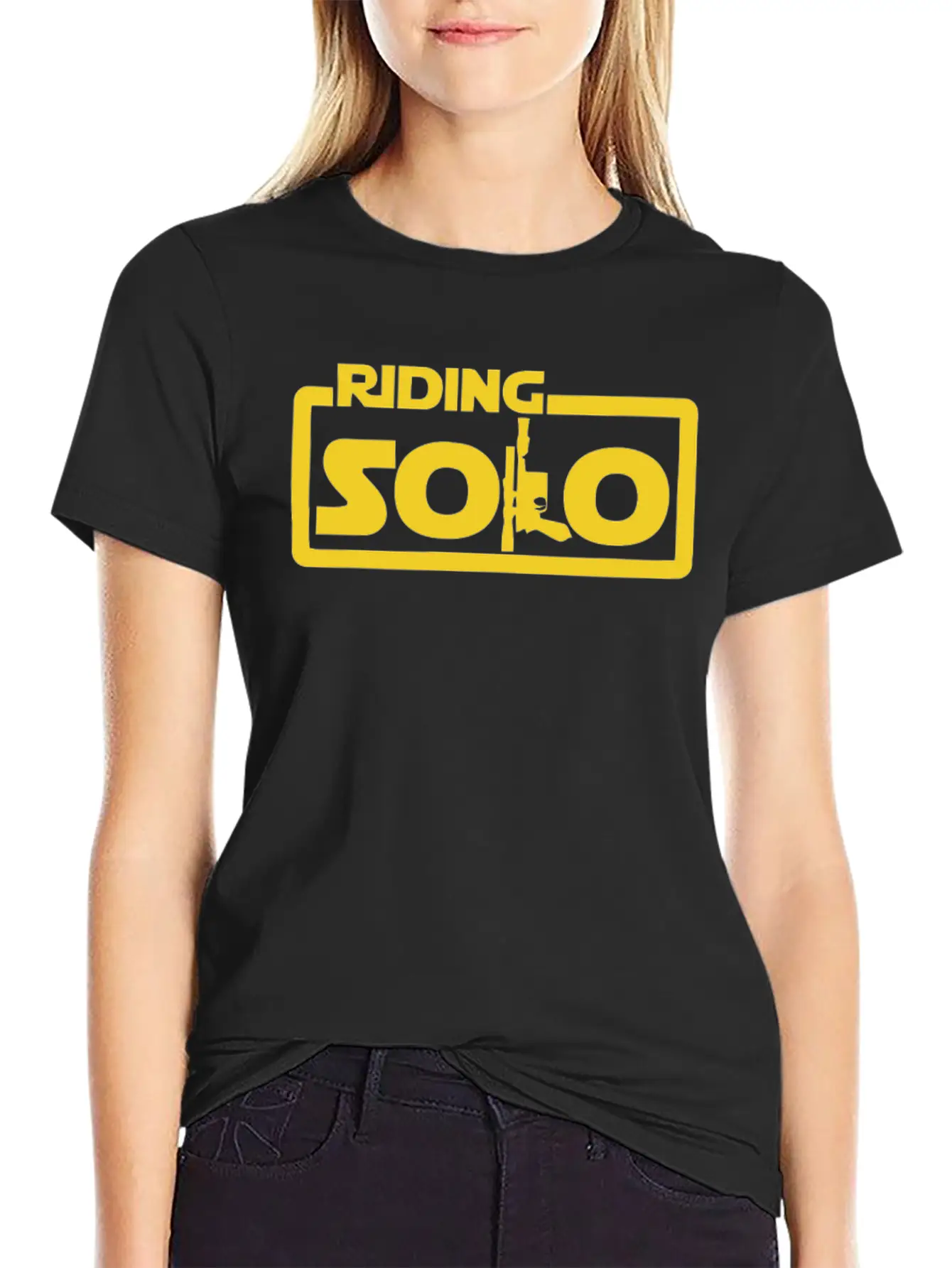 New Design Riding Solo Best Seller Lightweight Cotton T-Shirt – Daily Comfort Graphic Shirt
