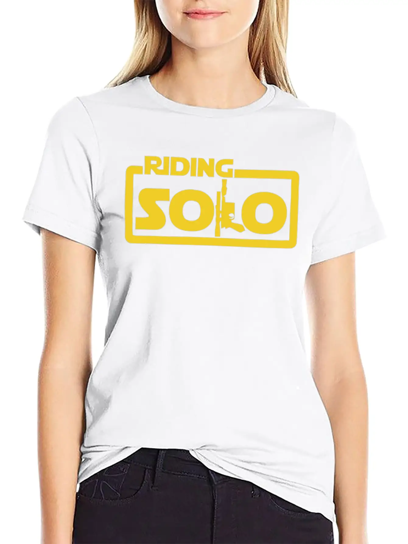New Design Riding Solo Best Seller Lightweight Cotton T-Shirt – Daily Comfort Graphic Shirt