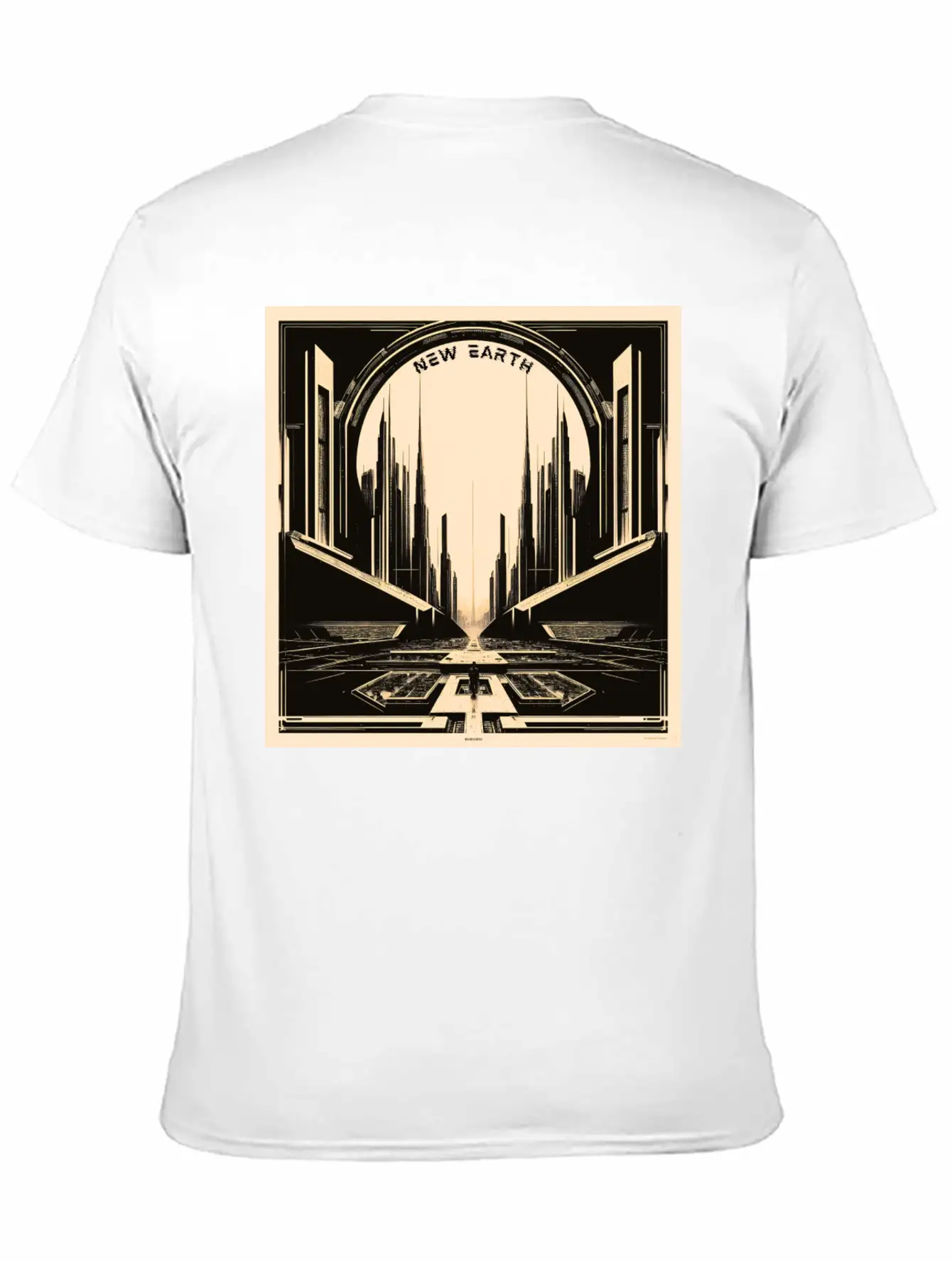 New Earth Lightweight Cotton T-Shirt – Daily Comfort Graphic Shirt