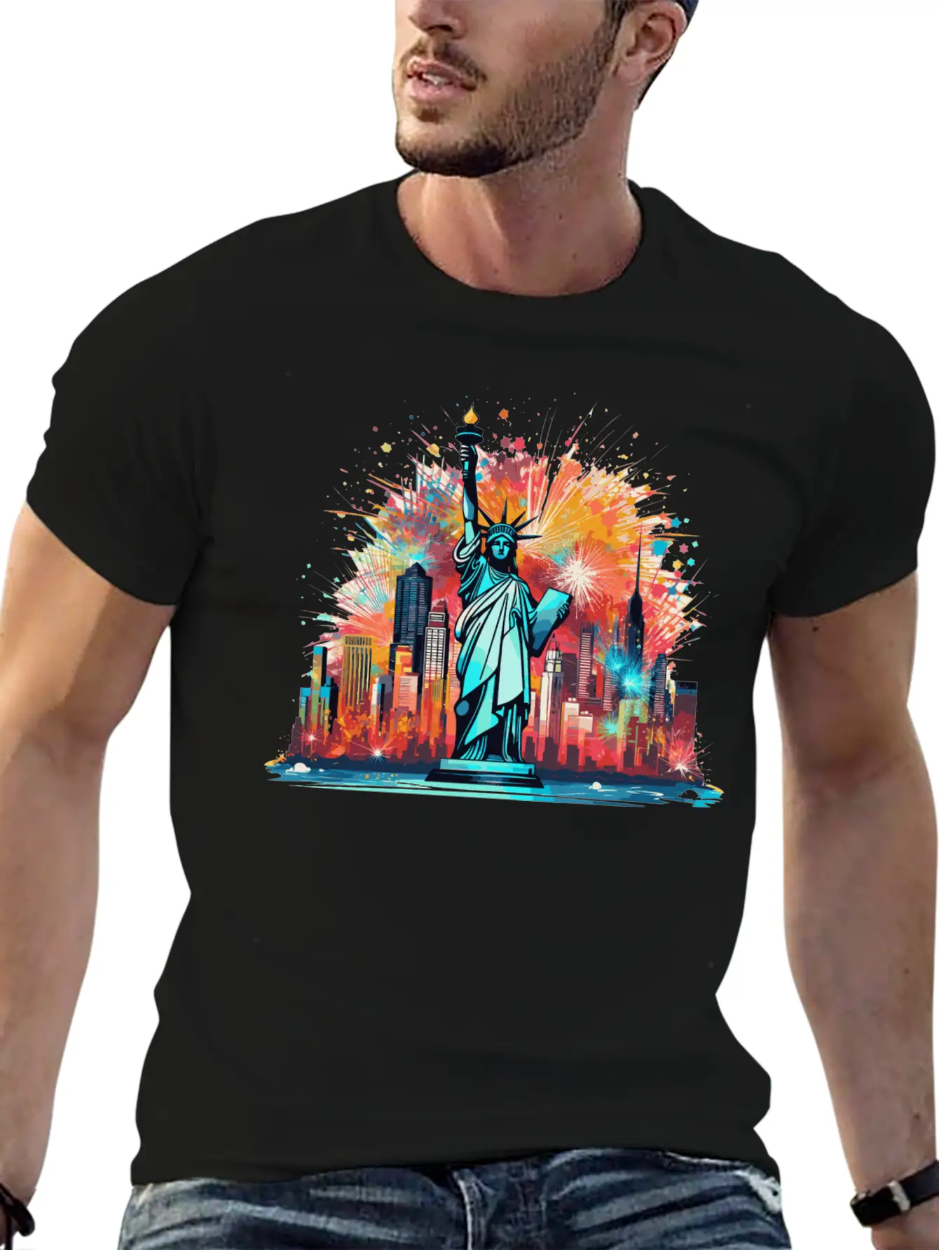New Years Eve Happy New Year Big Apple Comfortable Minimalist Graphic Tee – Summer Style Essential