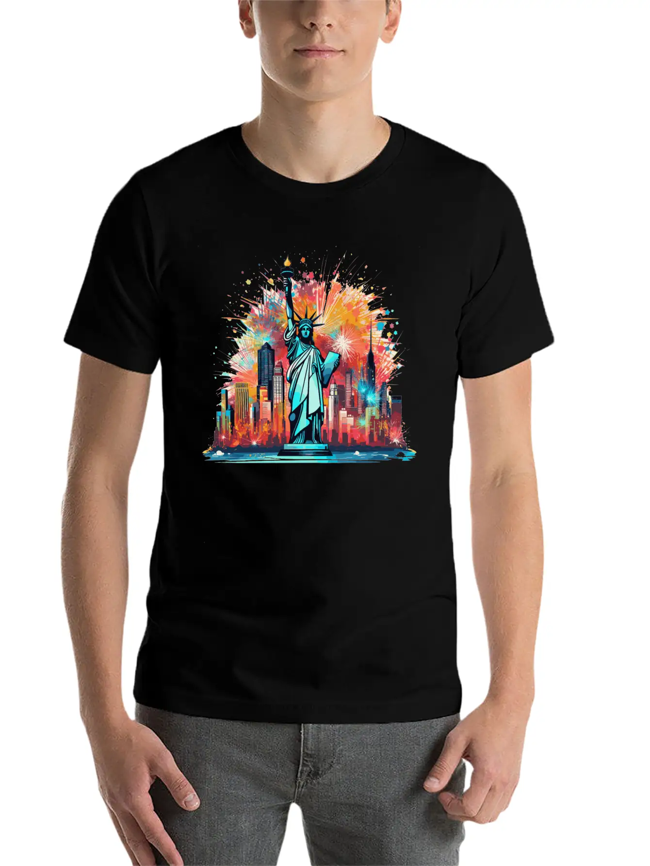 New Years Eve Happy New Year Big Apple Comfortable Minimalist Graphic Tee – Summer Style Essential