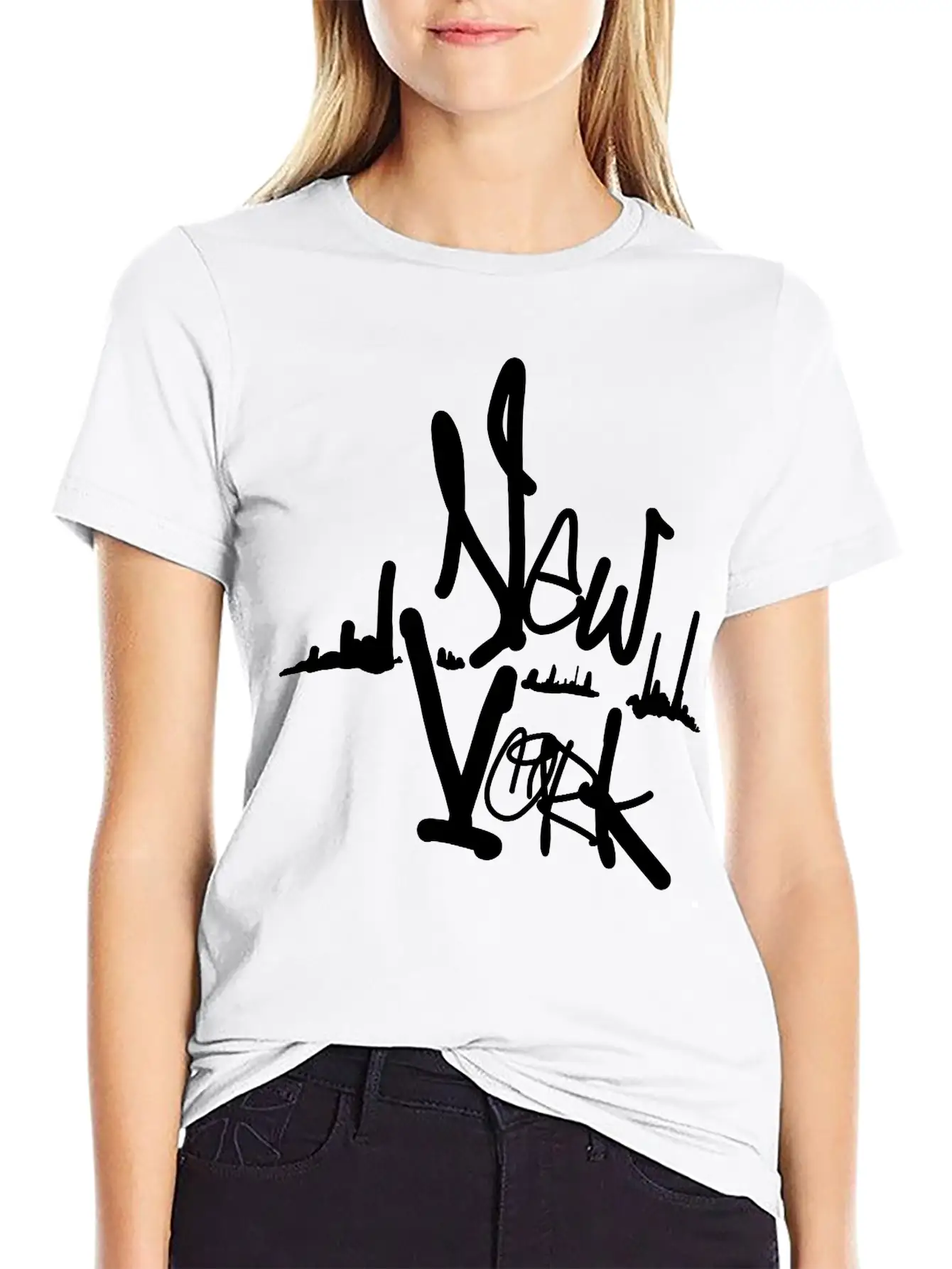 New York Art Unisex Casual T-Shirt ��� Clean Design For Daily Comfort