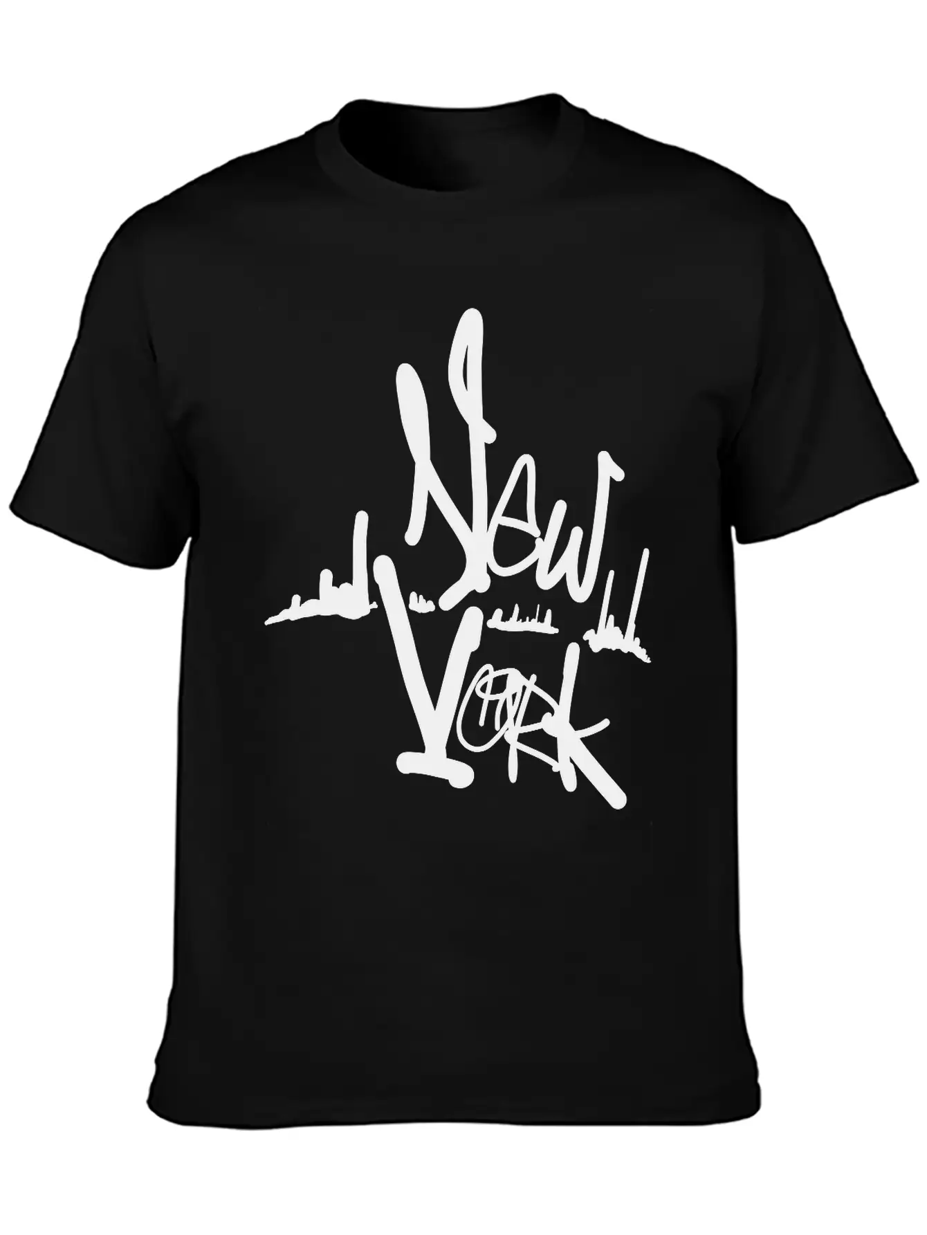 New York Art Unisex Casual T-Shirt ��� Clean Design For Daily Comfort