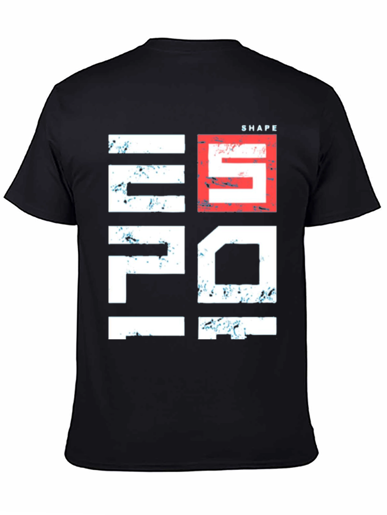 Shape 5IVE Black Graphic T-Shirt