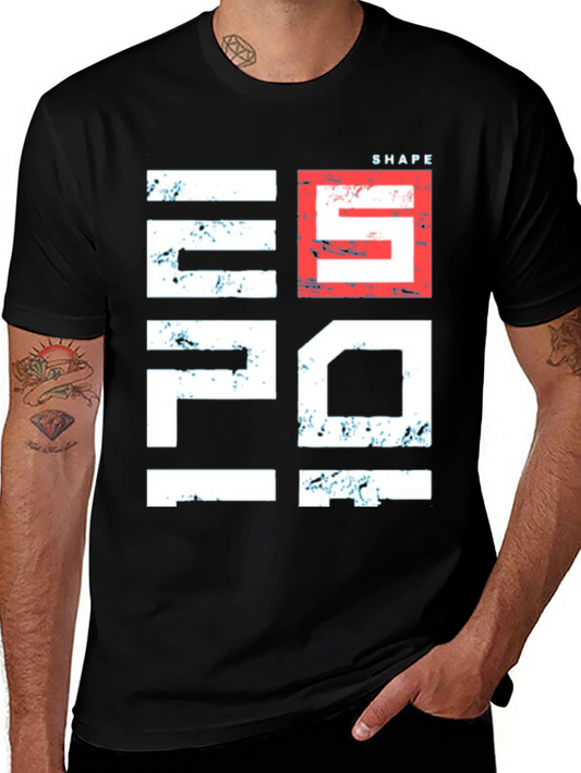 Shape 5IVE Black Graphic T-Shirt