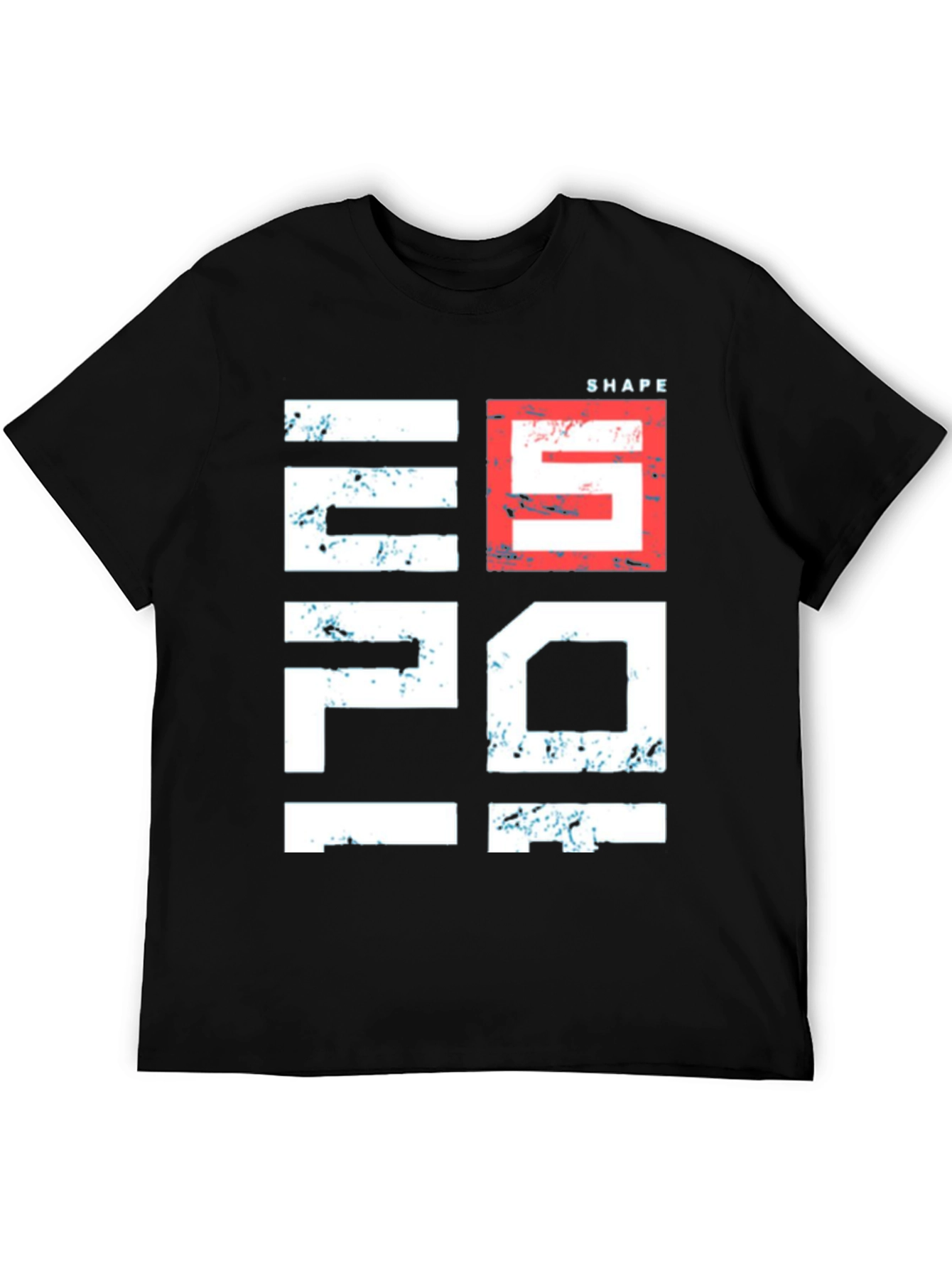 Shape 5IVE Black Graphic T-Shirt