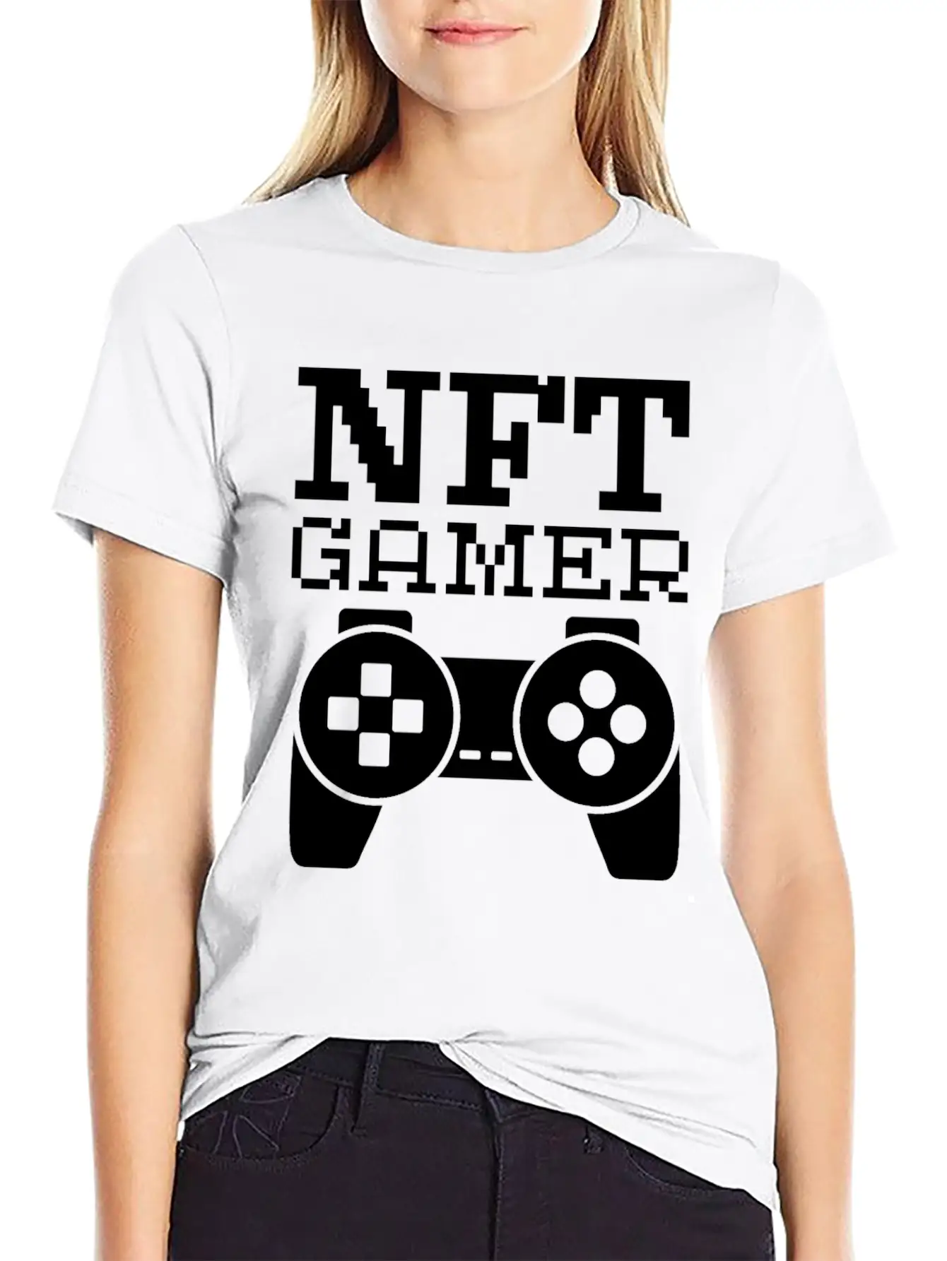 NFT Gamer Crypto Unisex Casual T-Shirt – Clean Design For Daily Comfort