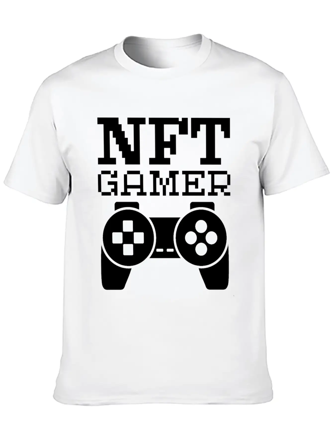 NFT Gamer Crypto Unisex Casual T-Shirt – Clean Design For Daily Comfort