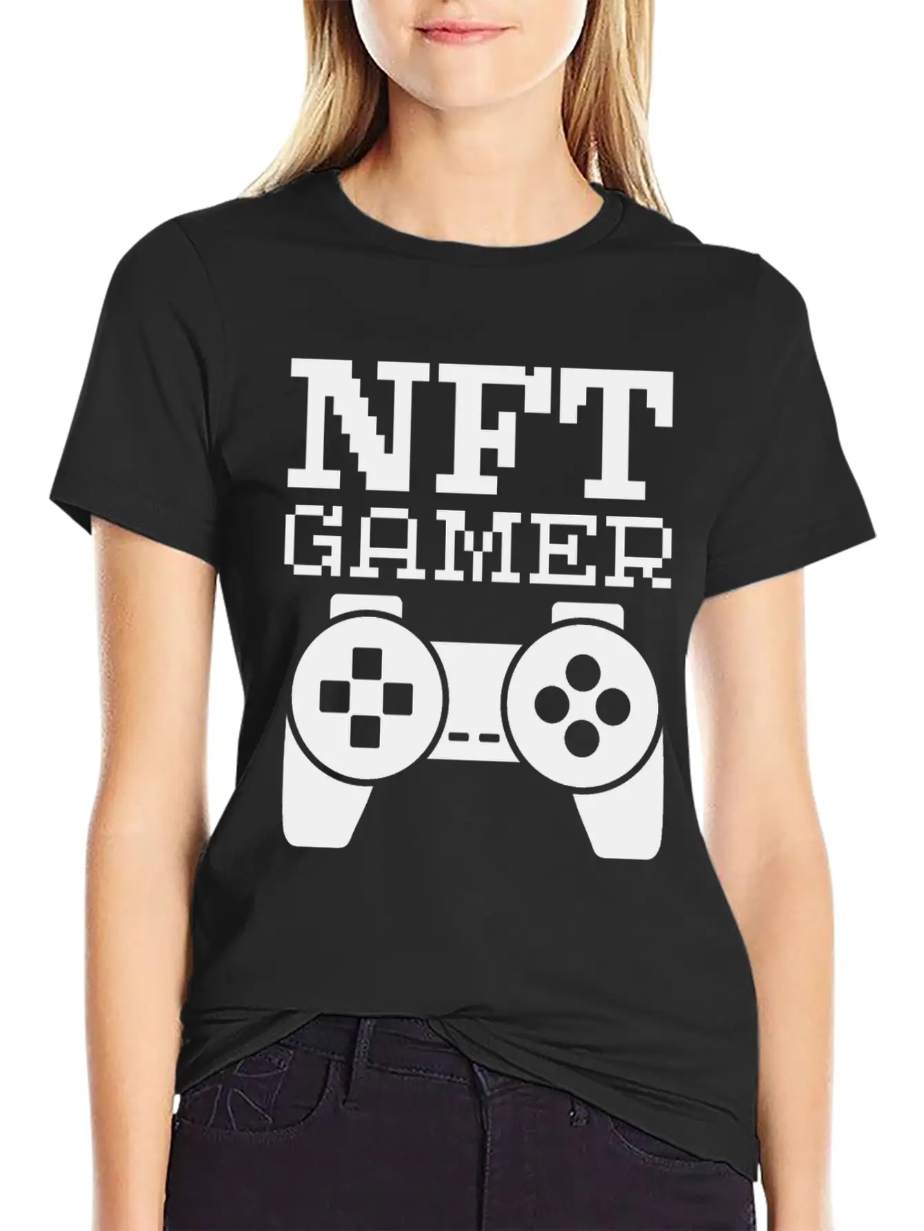 NFT Gamer Crypto Unisex Casual T-Shirt – Clean Design For Daily Comfort