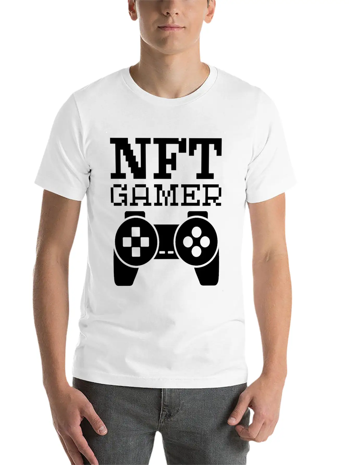 NFT Gamer Crypto Unisex Casual T-Shirt – Clean Design For Daily Comfort